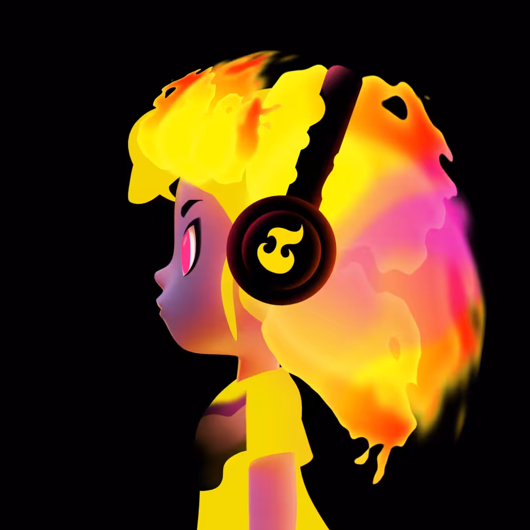 Blazey in the dark