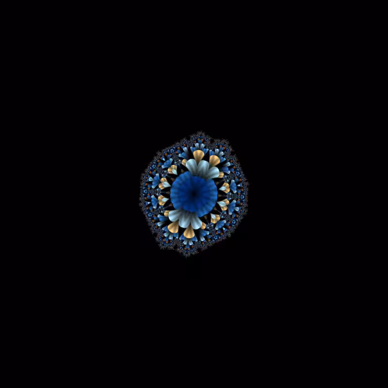 Fractal Flower #143