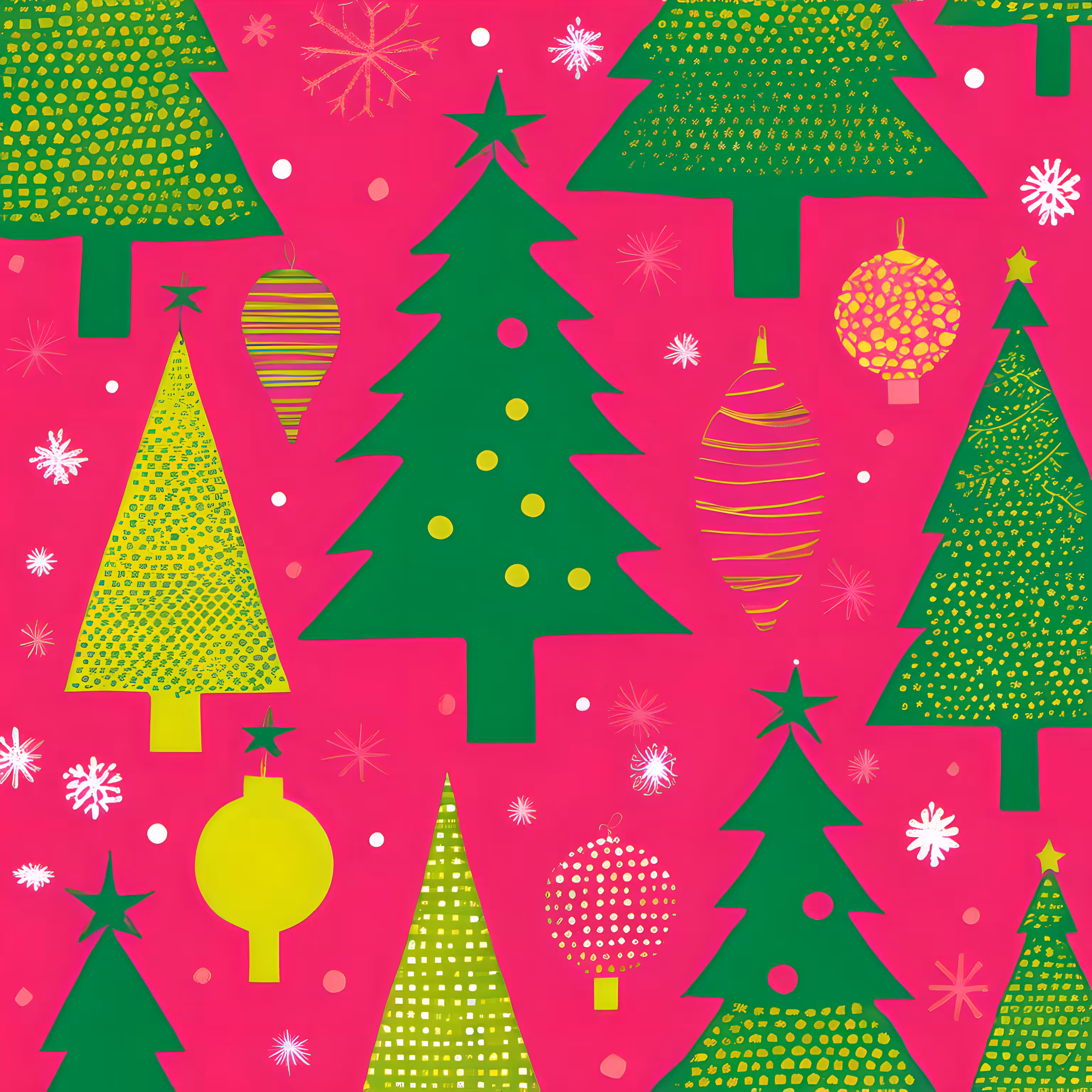 Riso Festive Trees #33