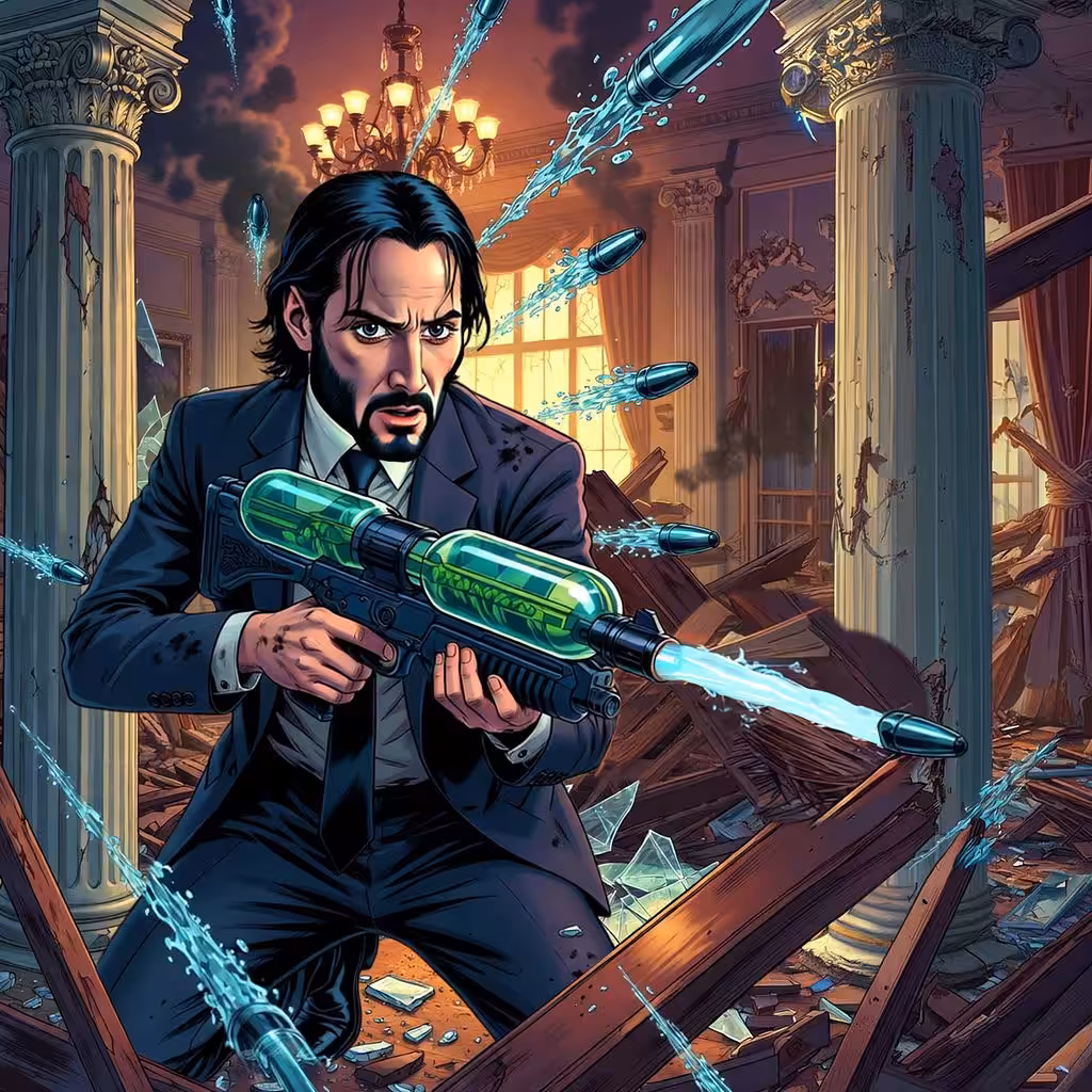 Brainrot Italico: Water Gun Wick