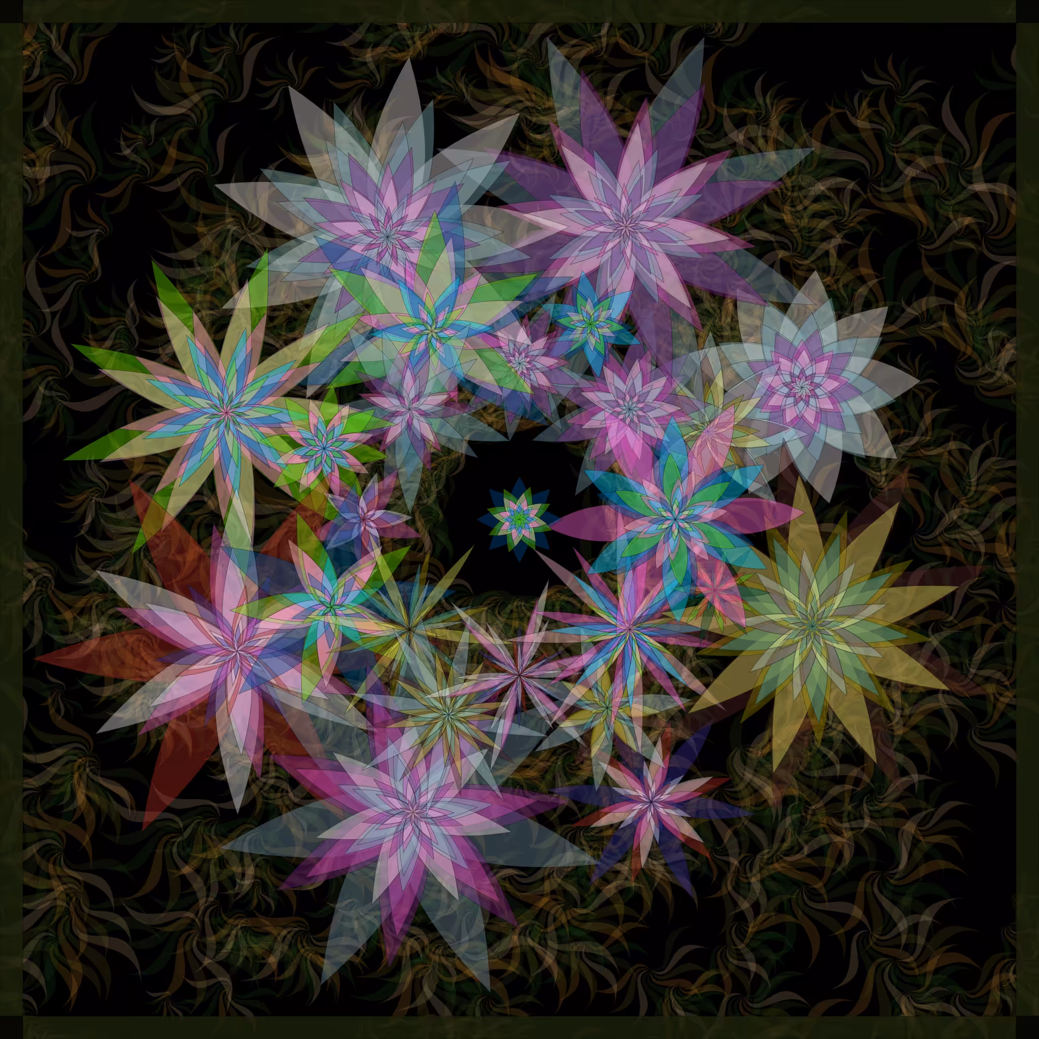Bezier Garden #31