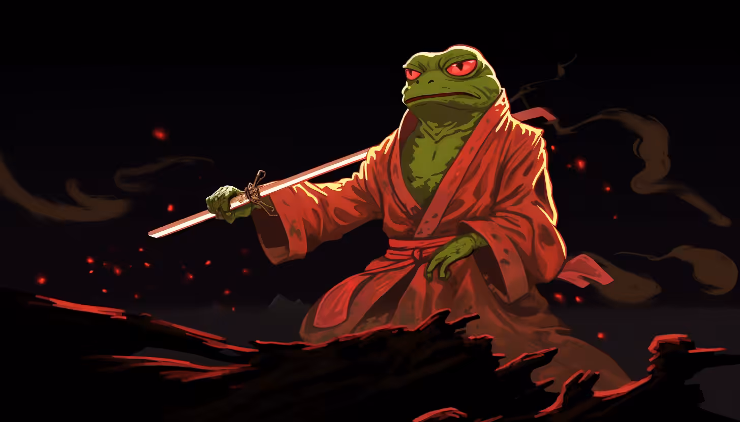 Trash Art Collection: The Last Pepe