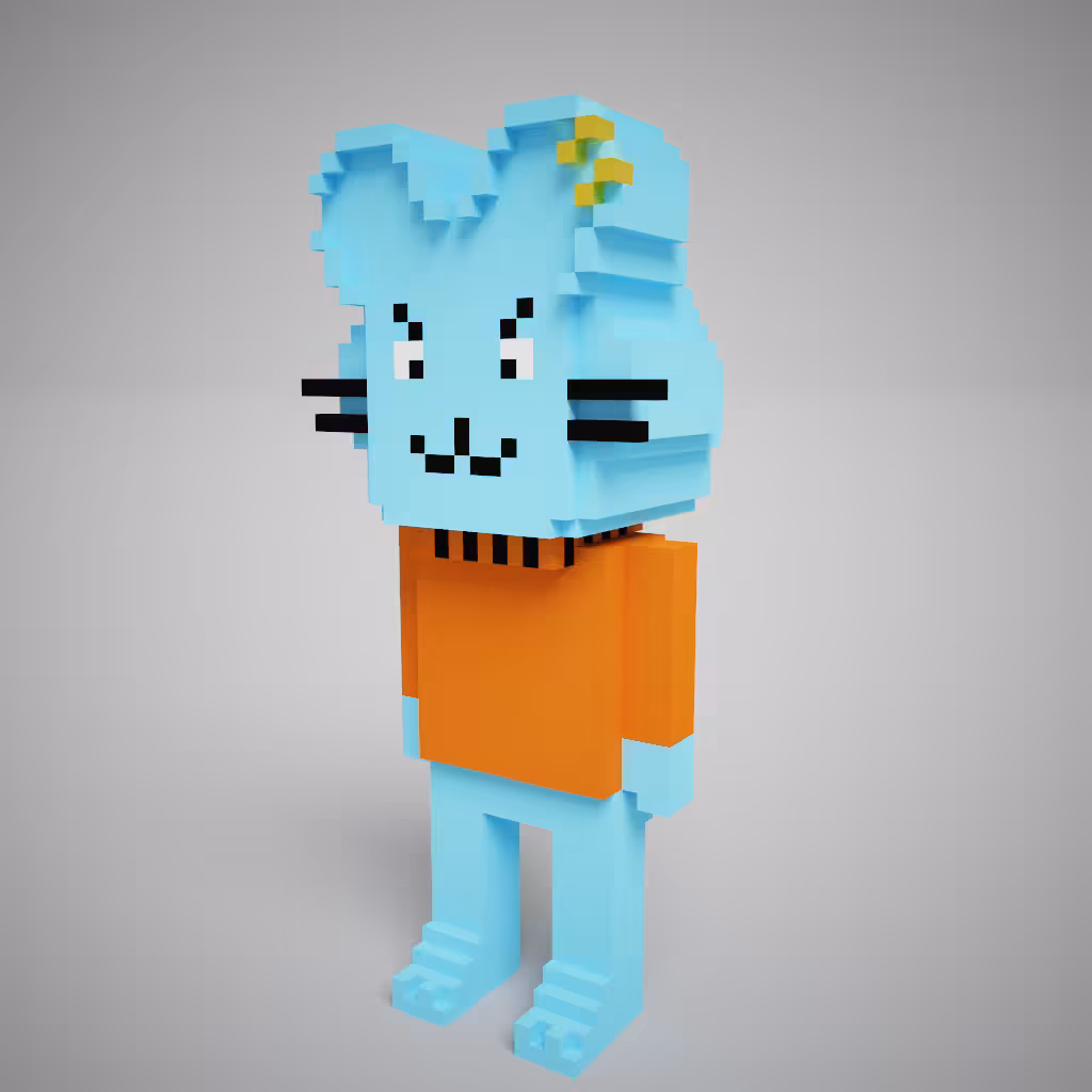 Voxed Stars #21 Vibin Cool Cat