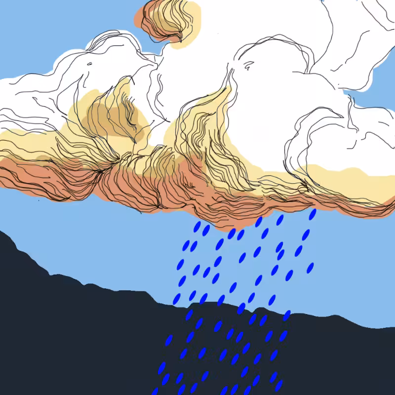 colorful rain #12
