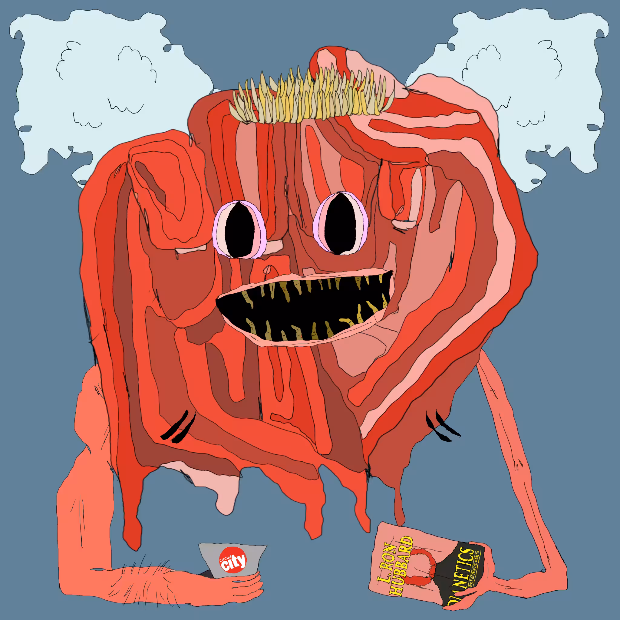 gristle buddeez worldwide: buddee #1076