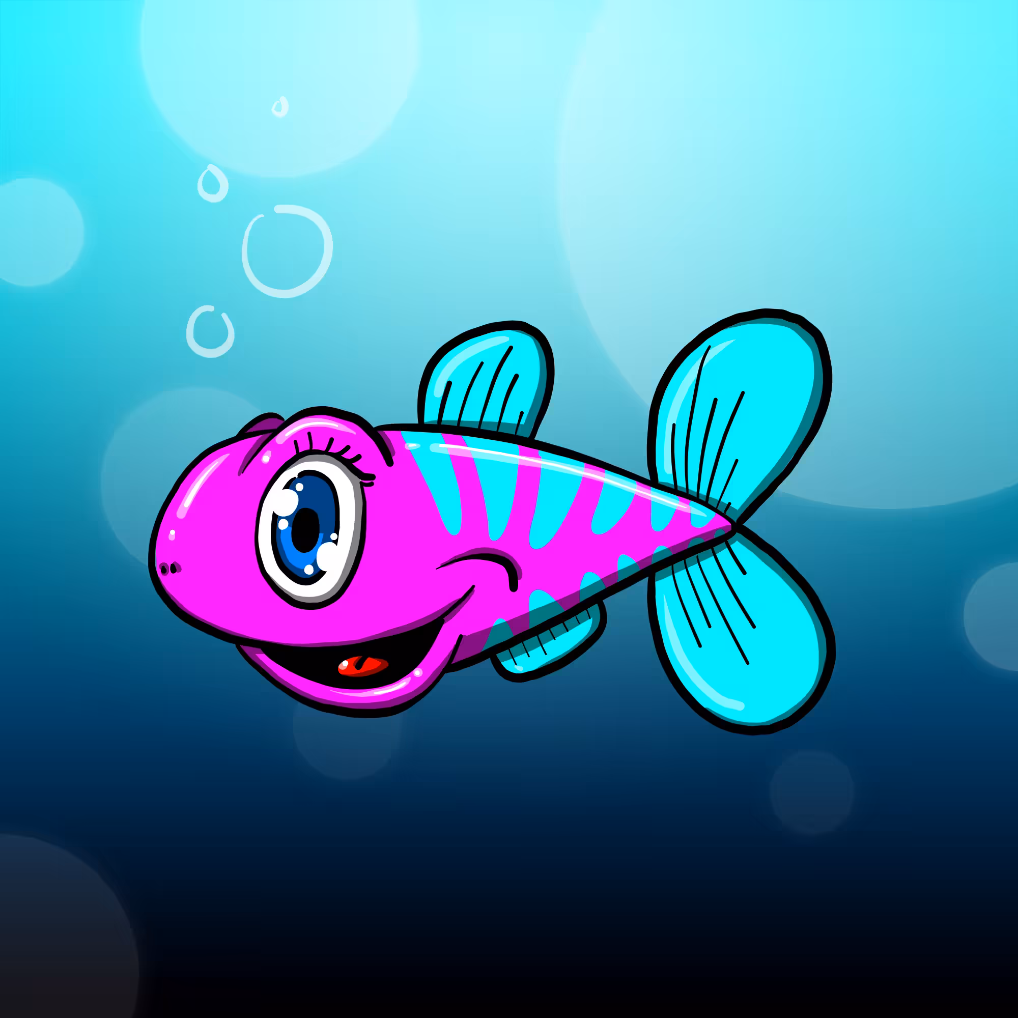 Neon Fish #33/50