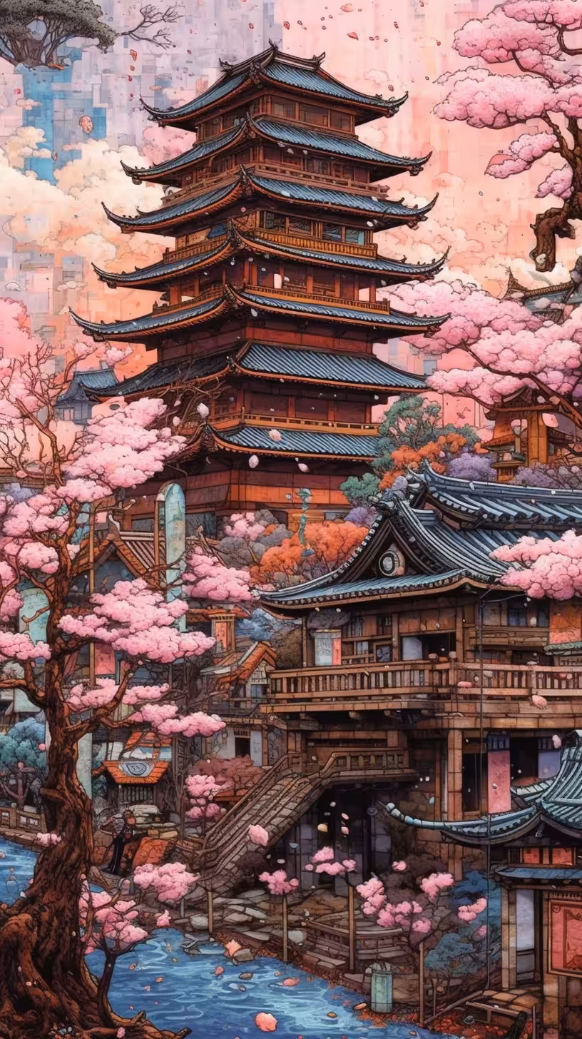 Happy Japanese Town
