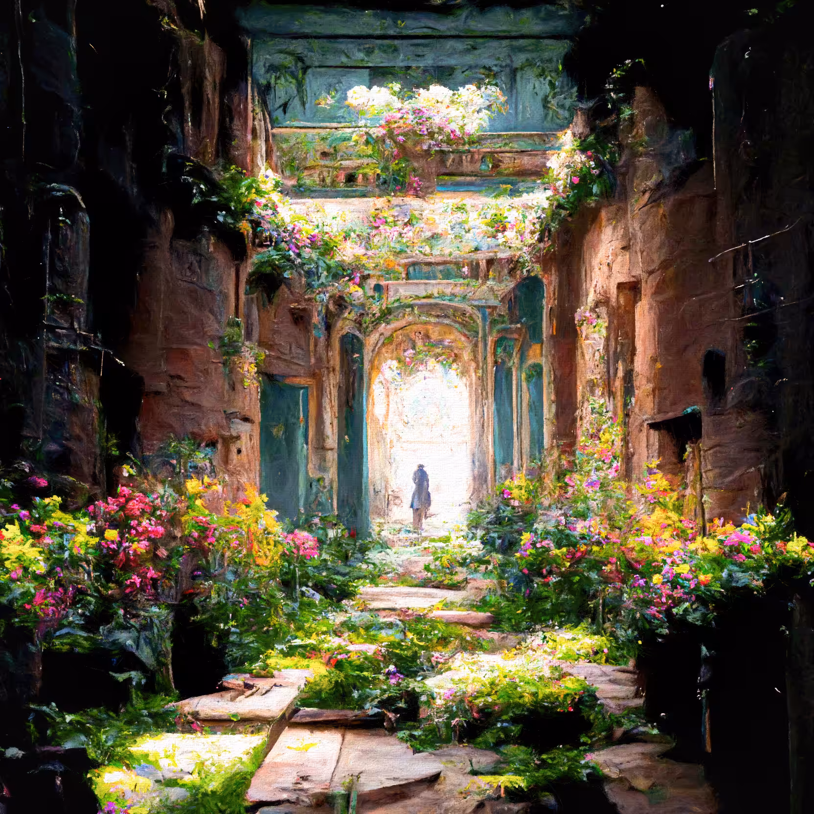 Exploring the ruins