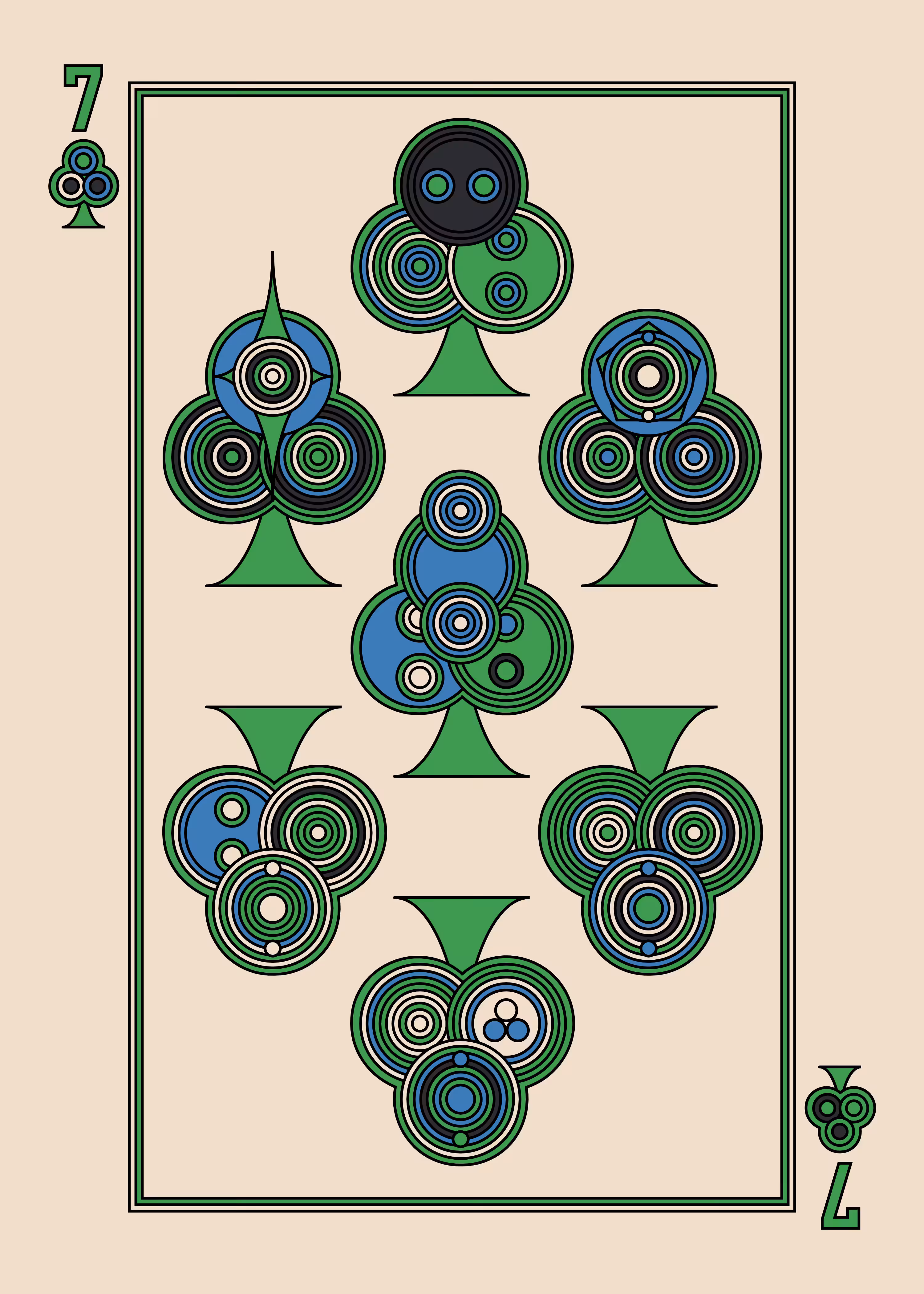 Seven of Clubs Light