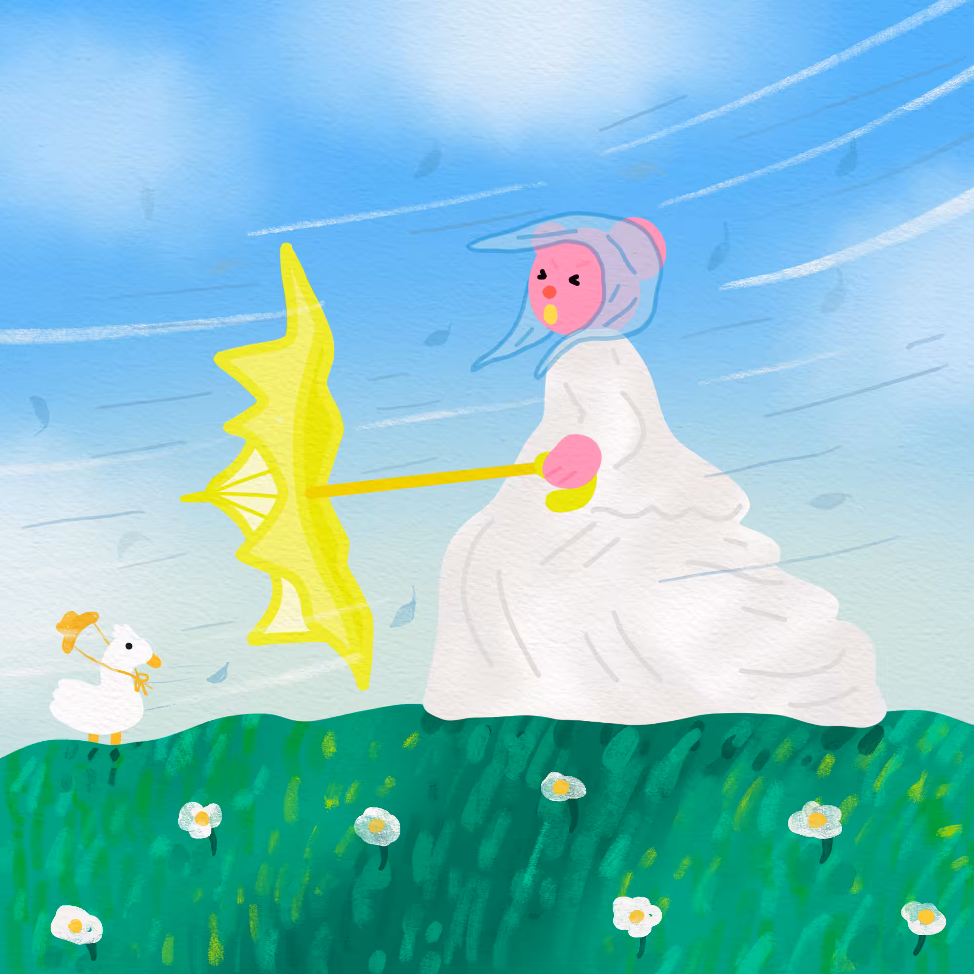 The Windy Lady and Little Duck #25