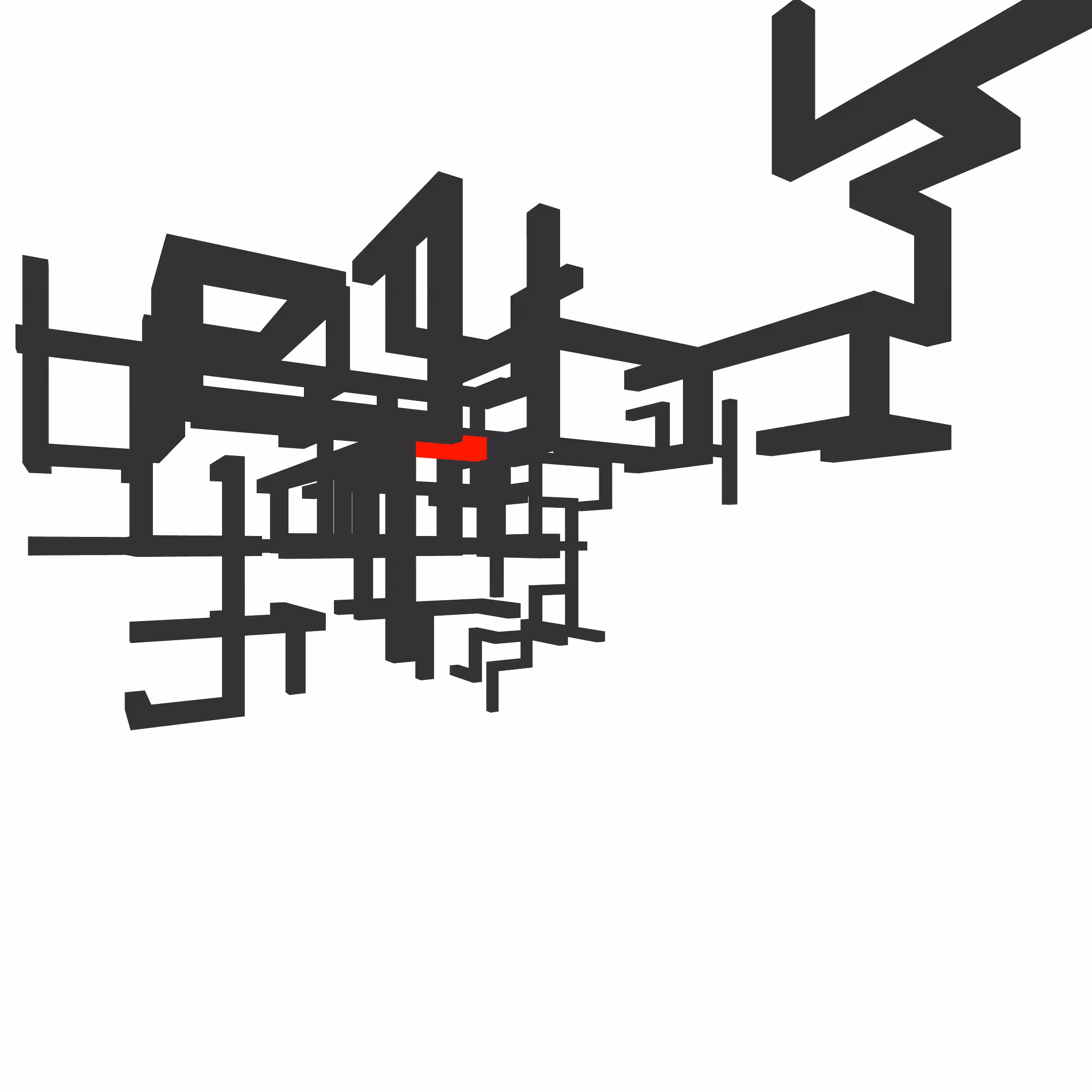 Invasion Percolation #110