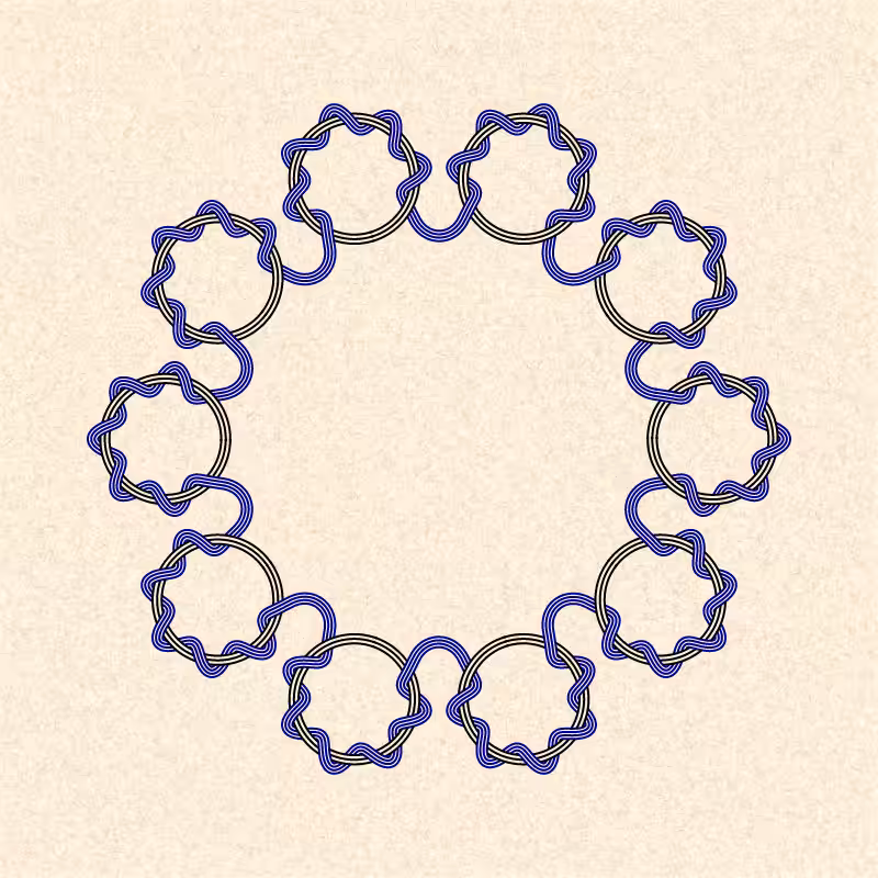 Sinusoidal Weave #18