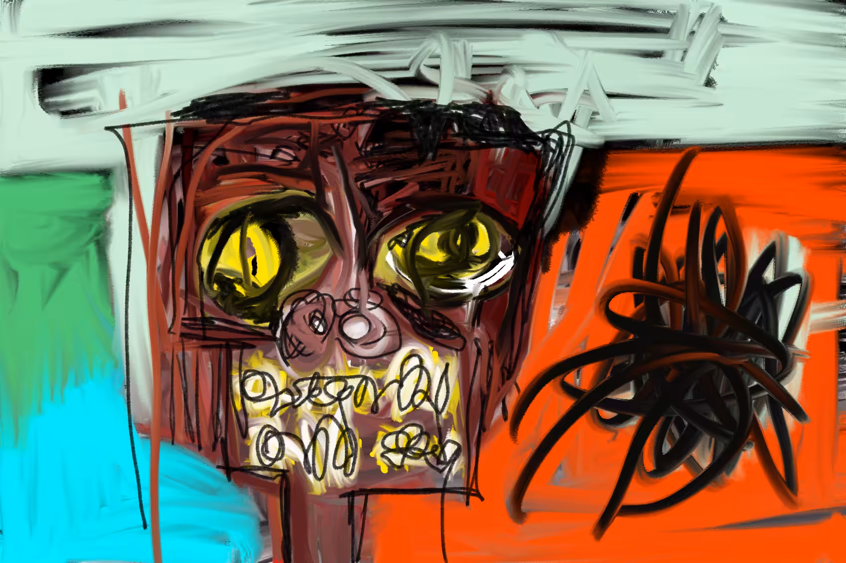calm anguish.