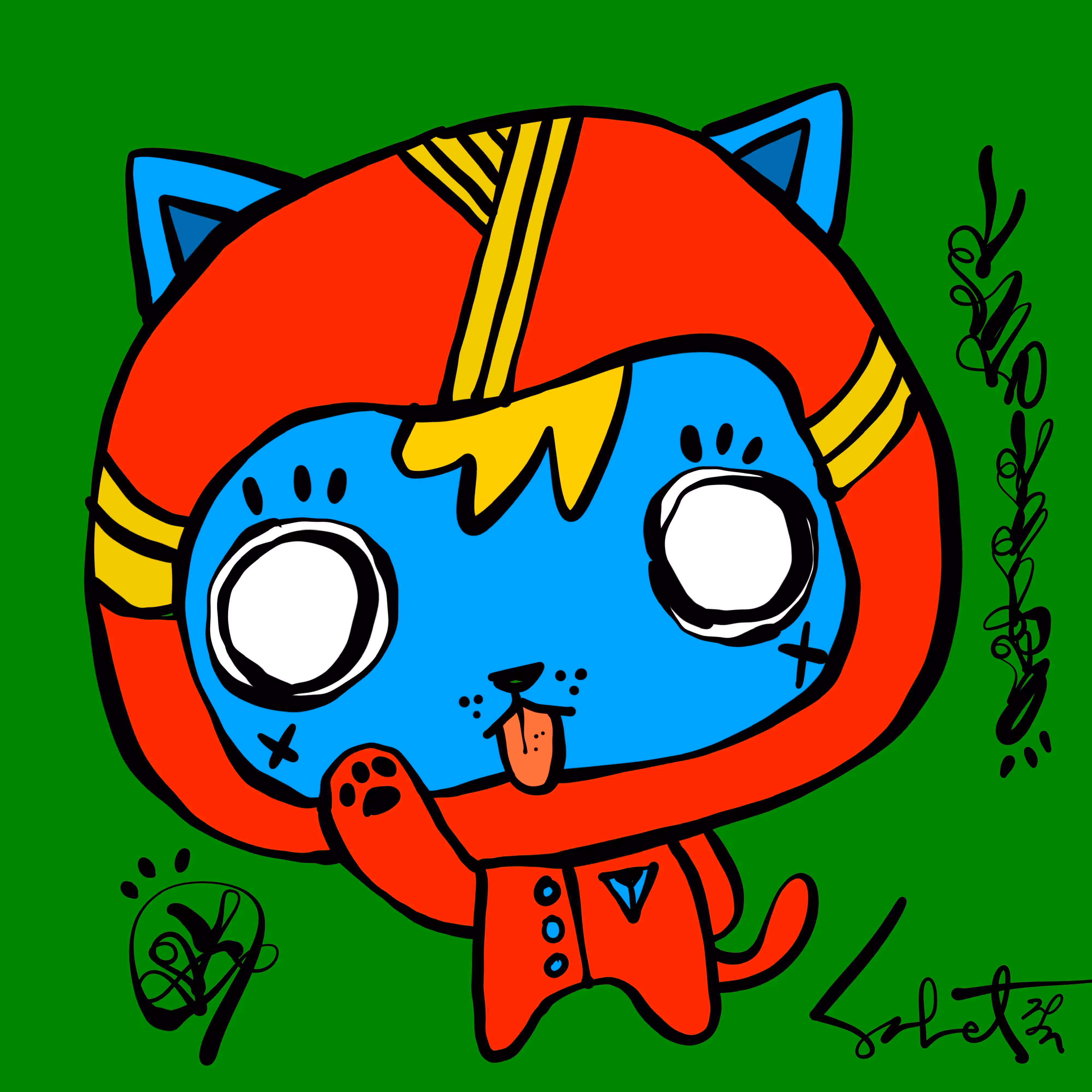 Ugly Kitties by Sabet #232