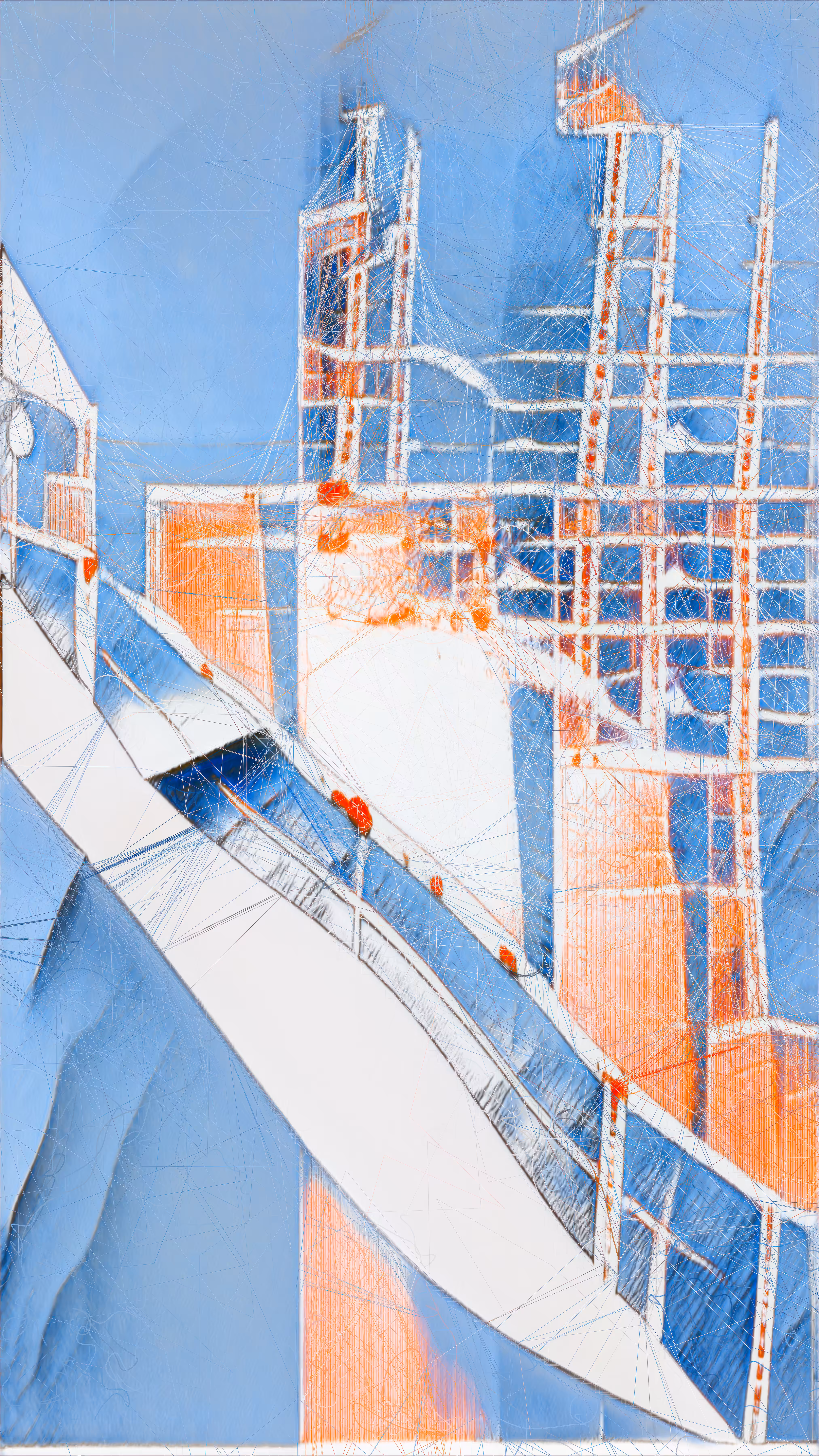 Unsupervised — Burned — Machine Hallucinations — MoMA Dreams #85