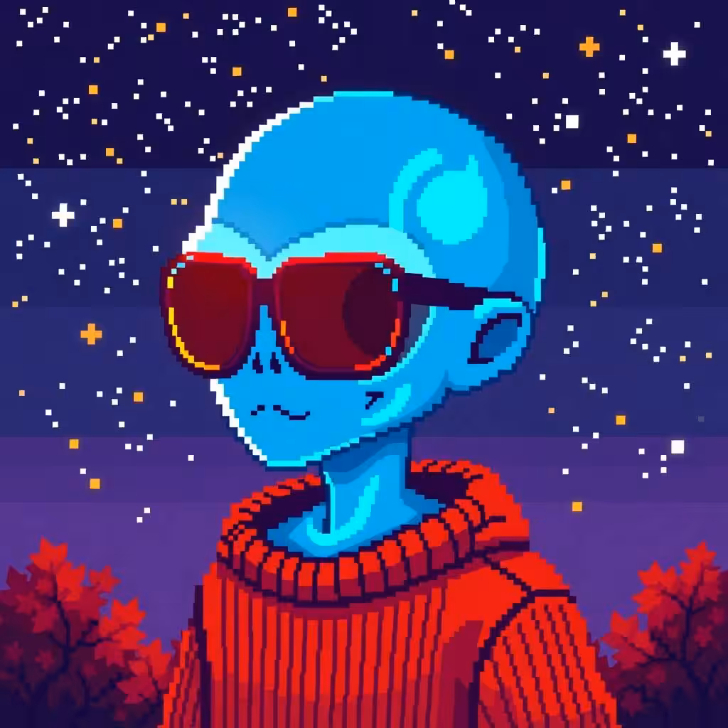 The Oracle of Digital Shadows: Domong👽✨ | The Pixel Wanderer of Andara