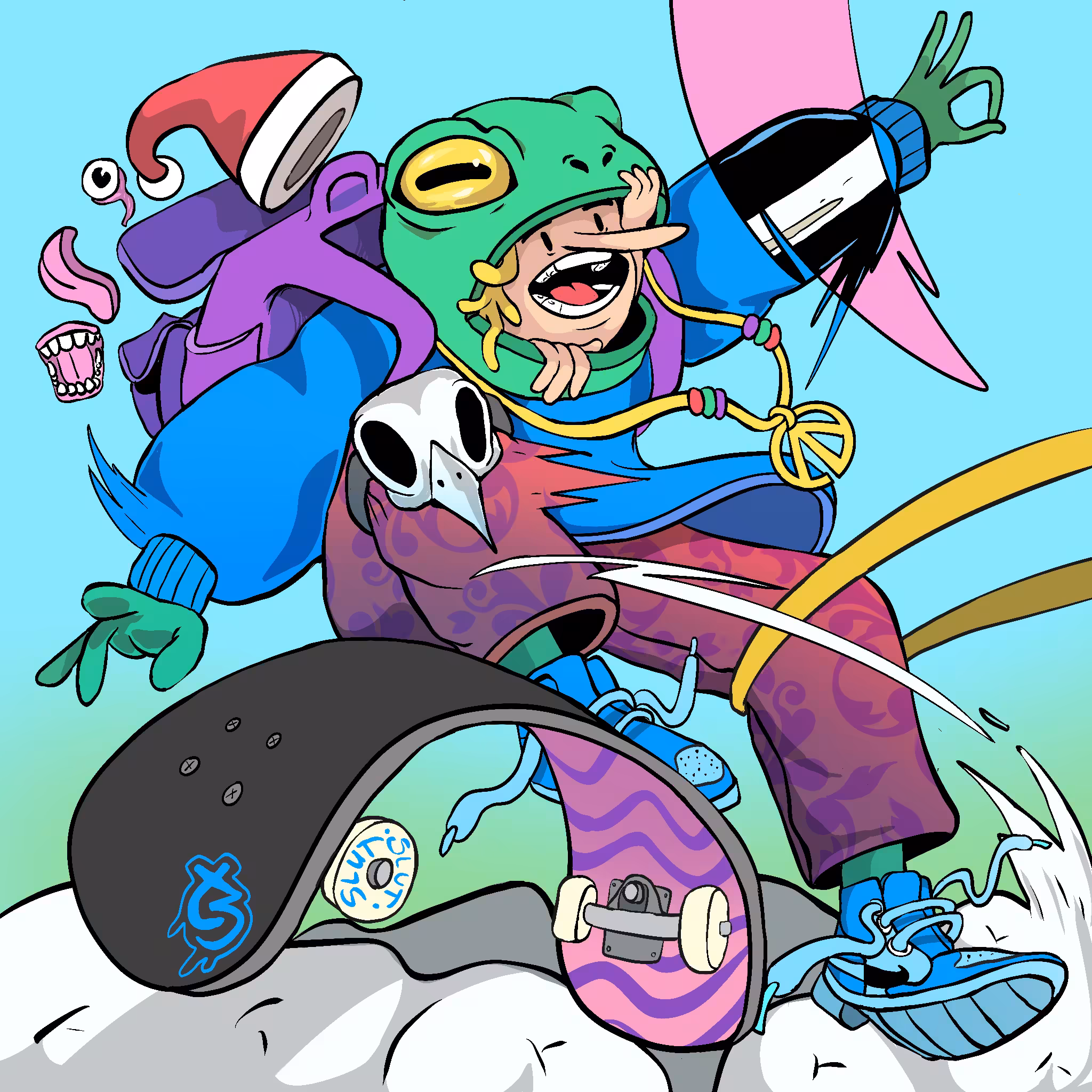 Skate Crunch