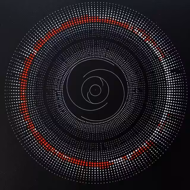 Circle of dots #3