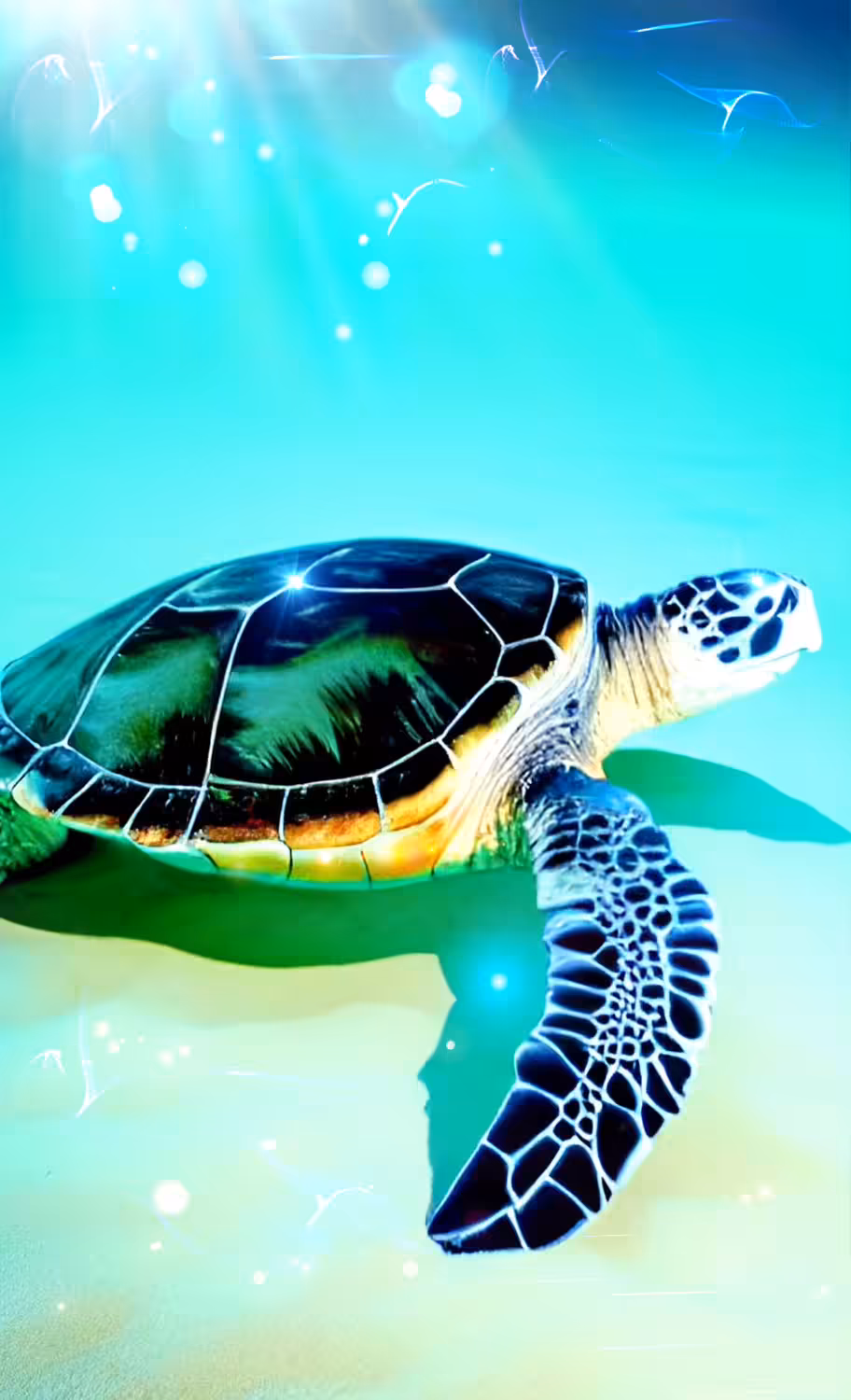 Green Sea Turtle - ENDANGERED 