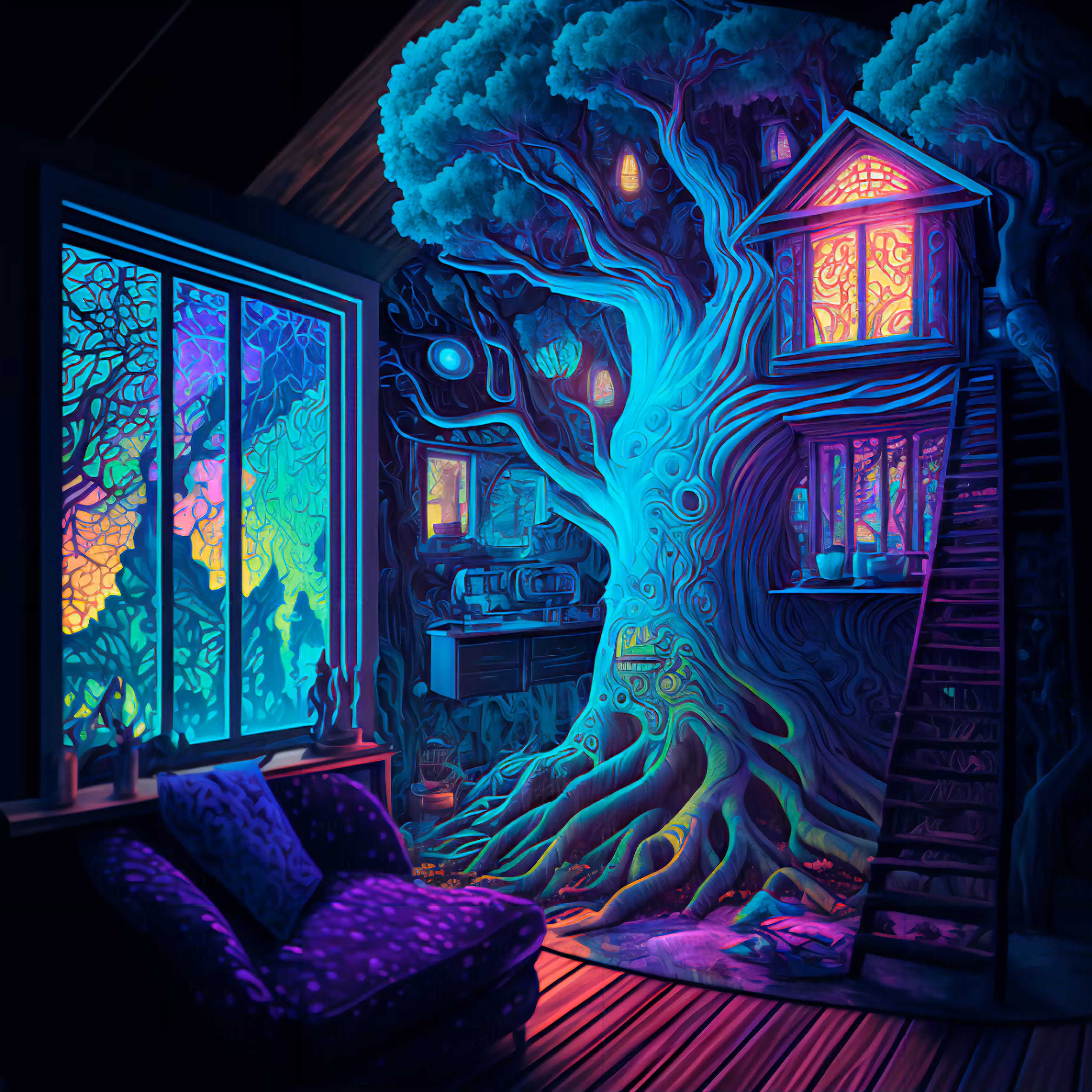 Tripping Tree House