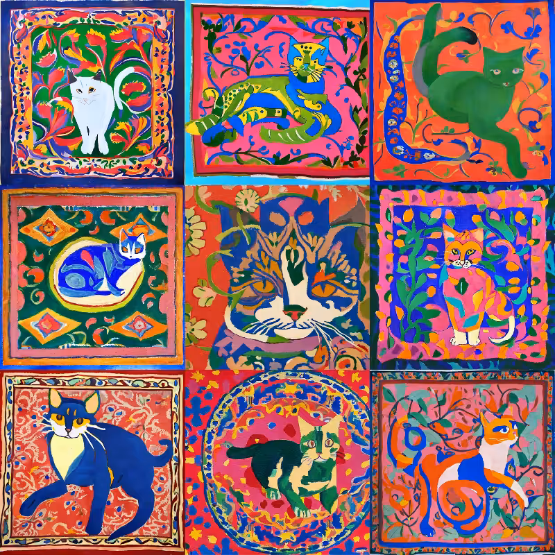 99 Patchworks of 9 Lives #10