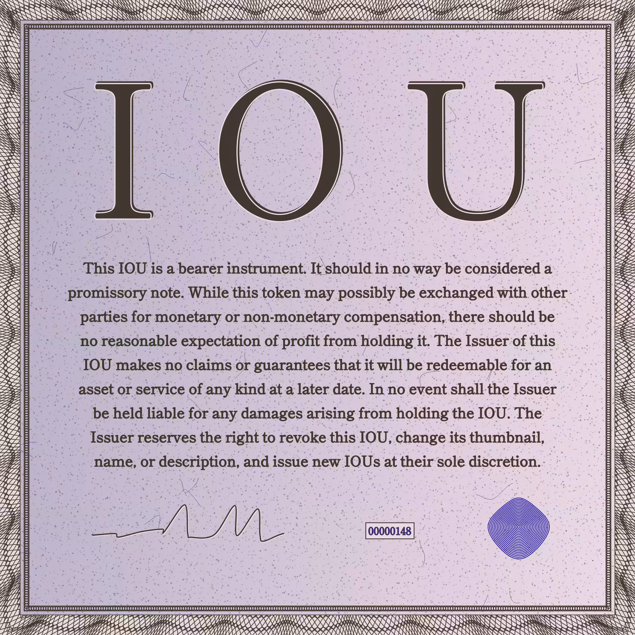 IOU #148