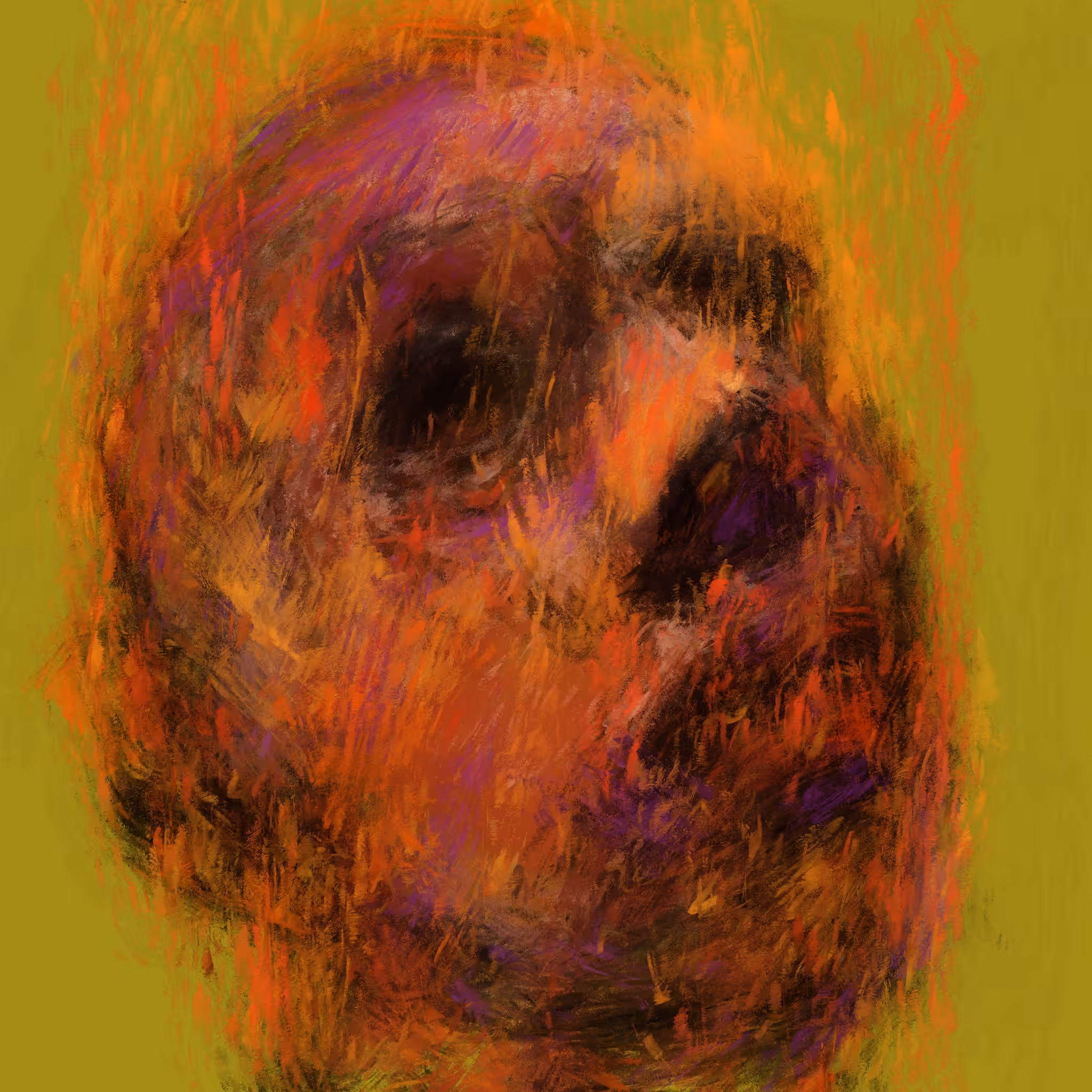 Burning Portrait
