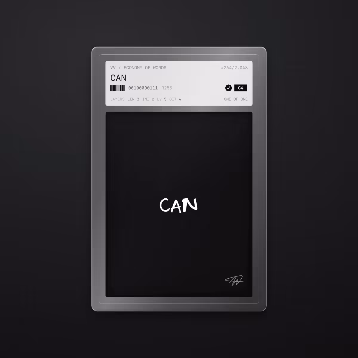 Economy of Words: CAN · #264