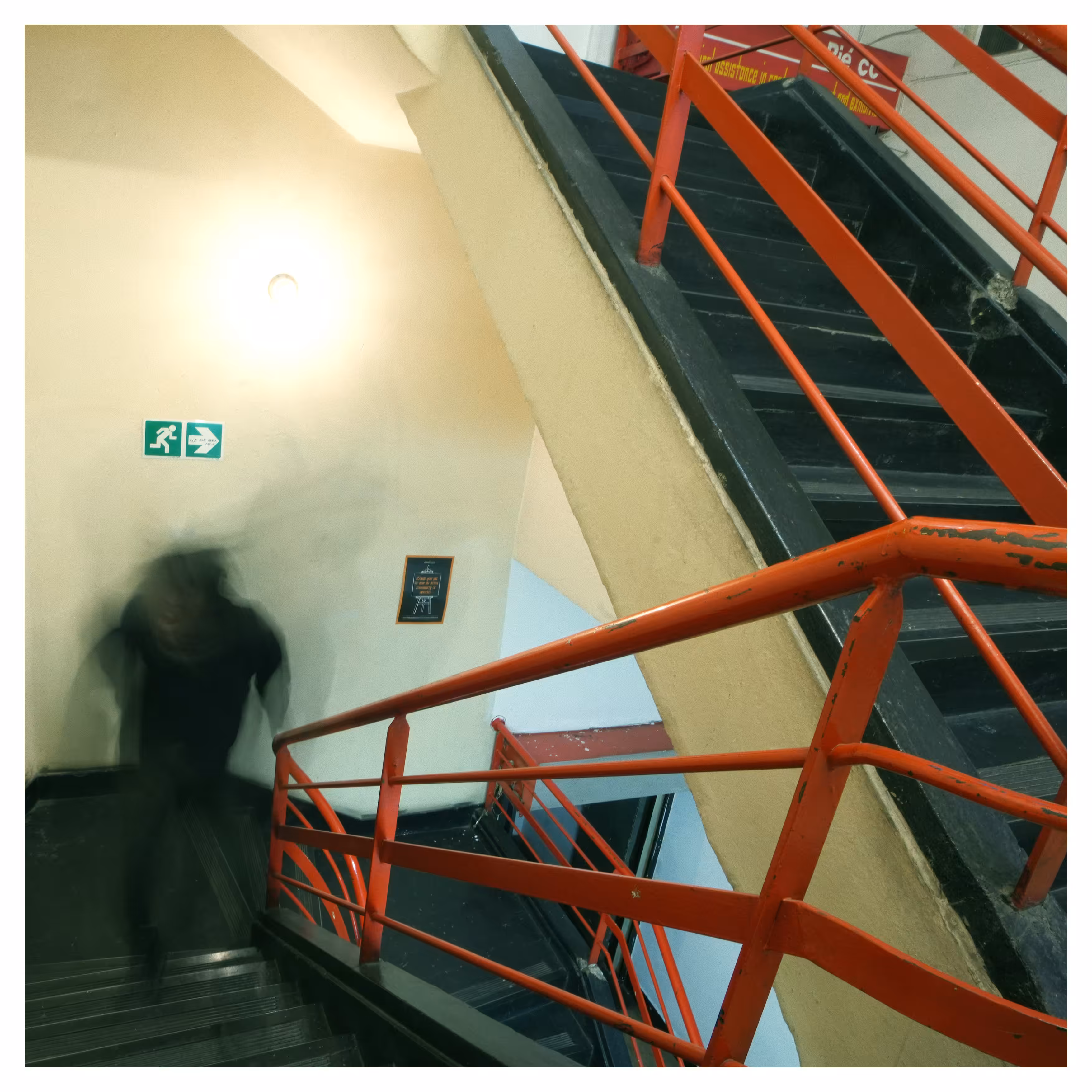 The ghost of August: RAILING RED