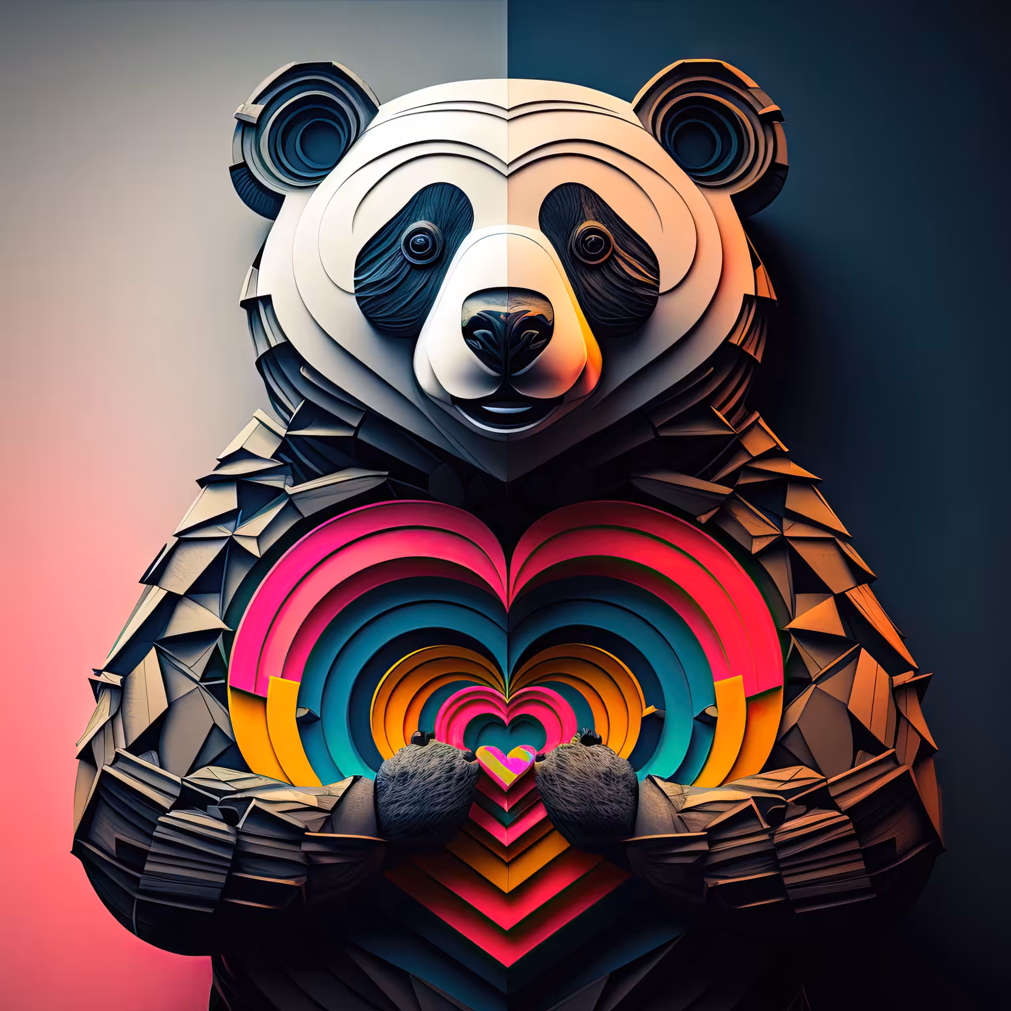Love is in the air, and the art bear-y! Happy Valentine's Day