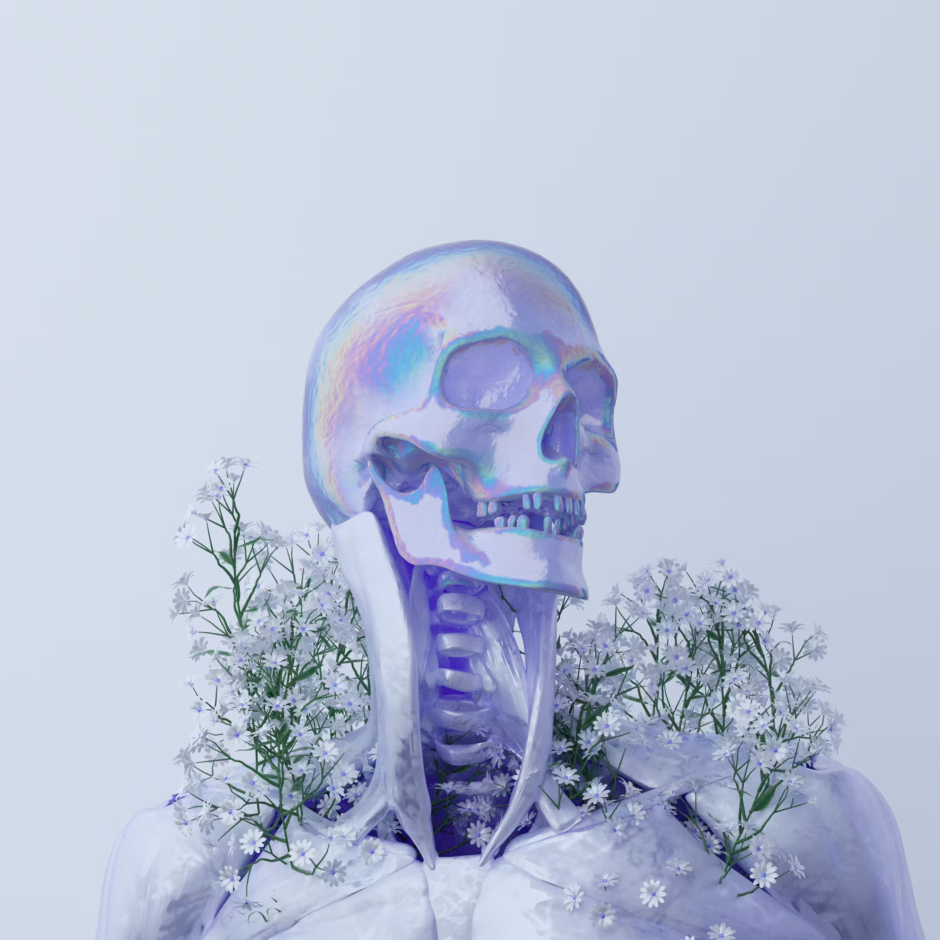 portrait photograph from skull NO.01