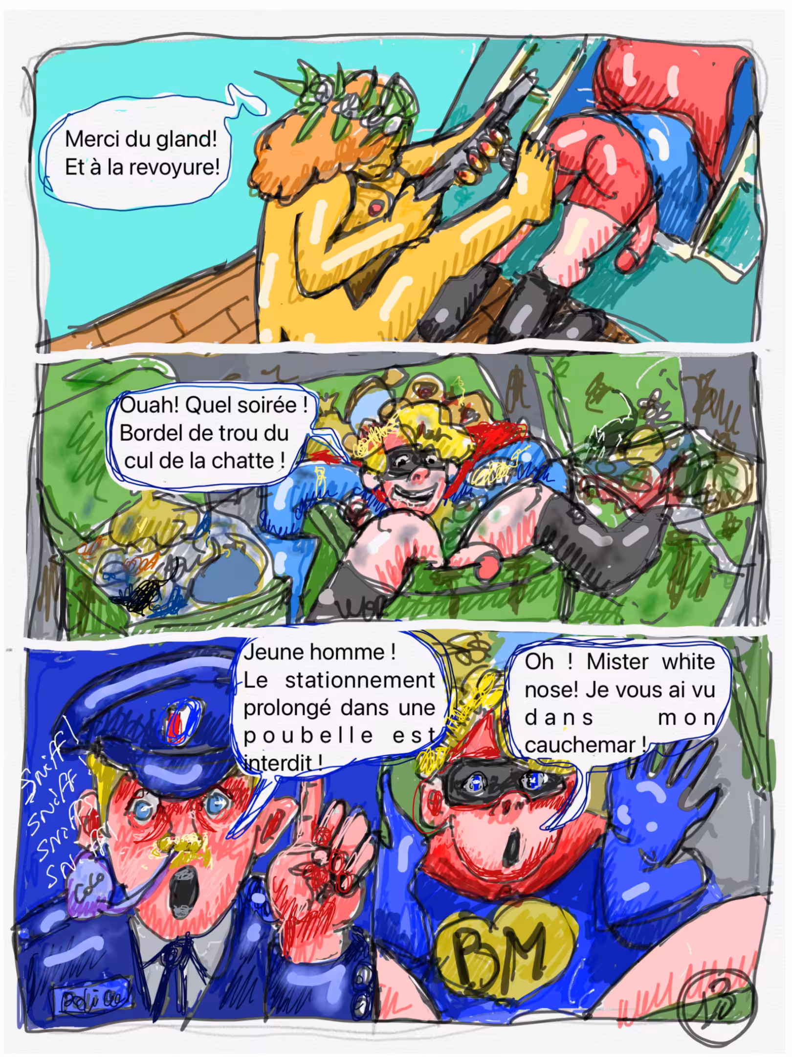 Les vacances de Biteman 1er part. 13/15