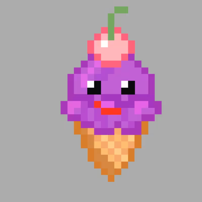 Pixel Ice cream #6