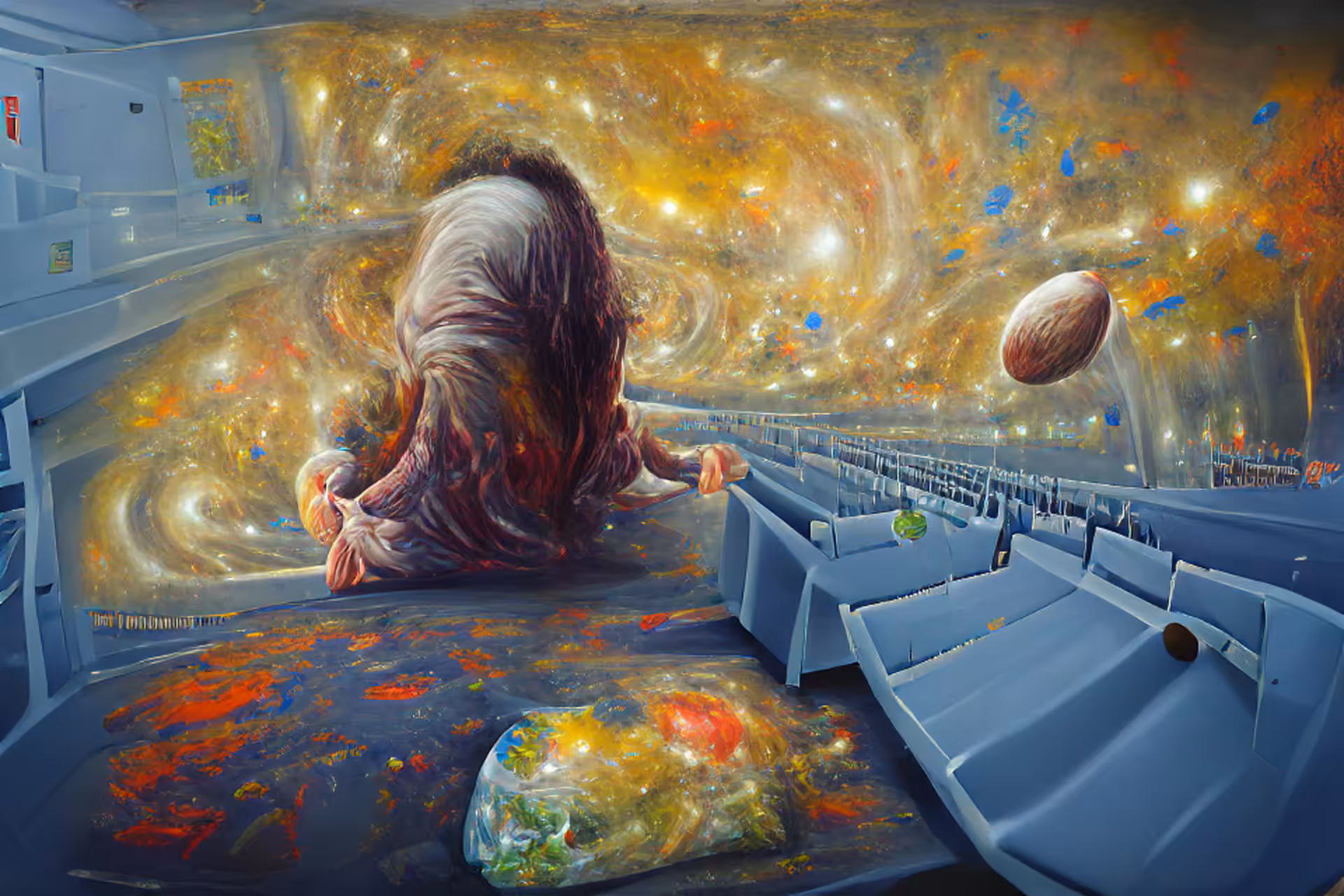 Run along infinity ahead