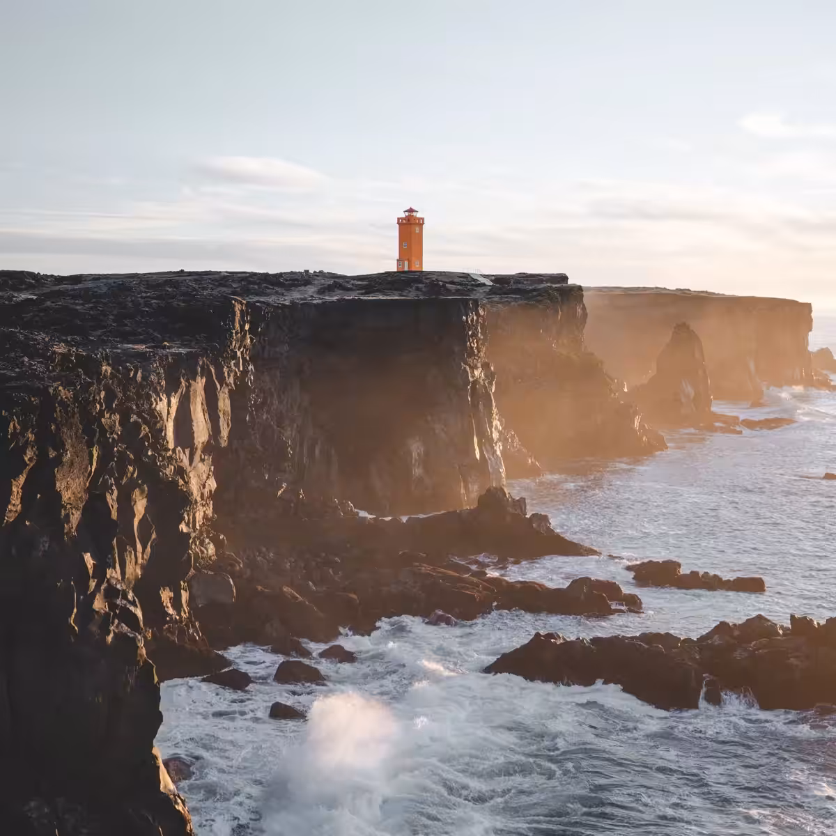 the cliff