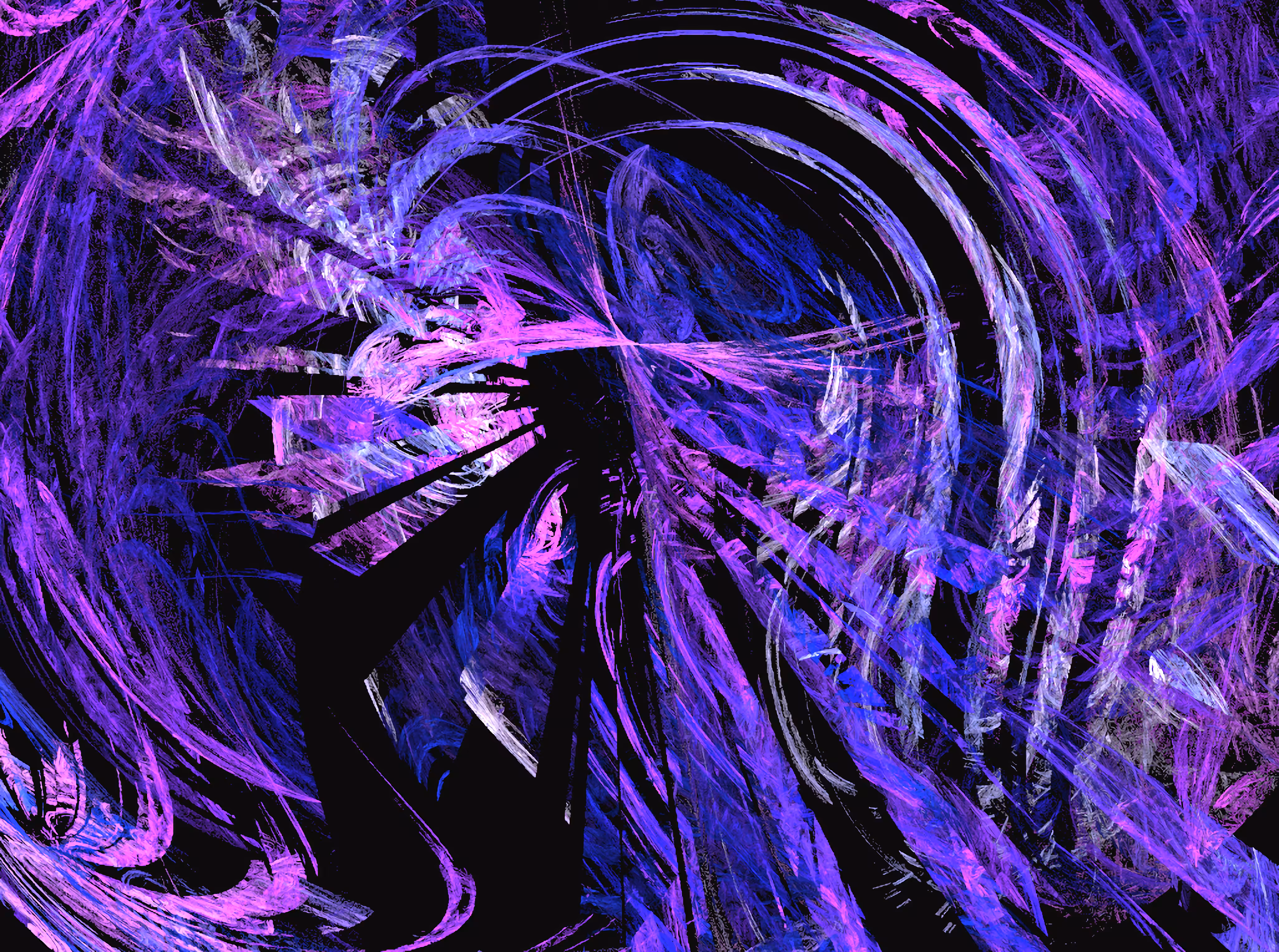 Raw Fractal Series - #137 - Angel Wings