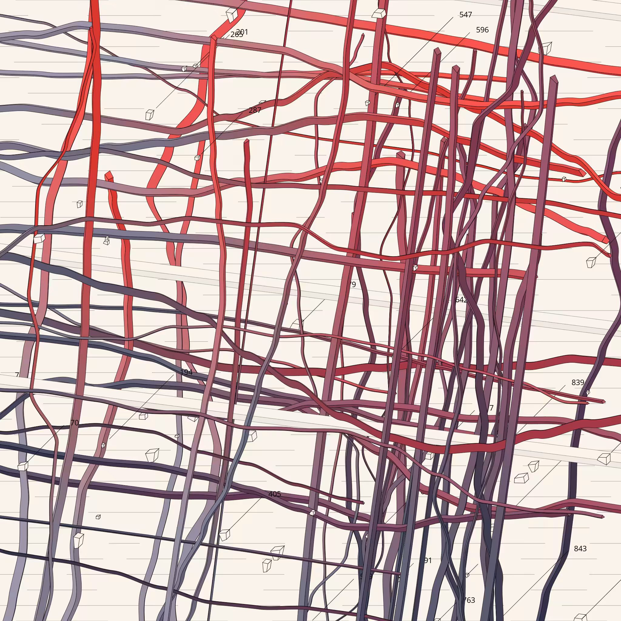 57 perpendicular latitudes #196