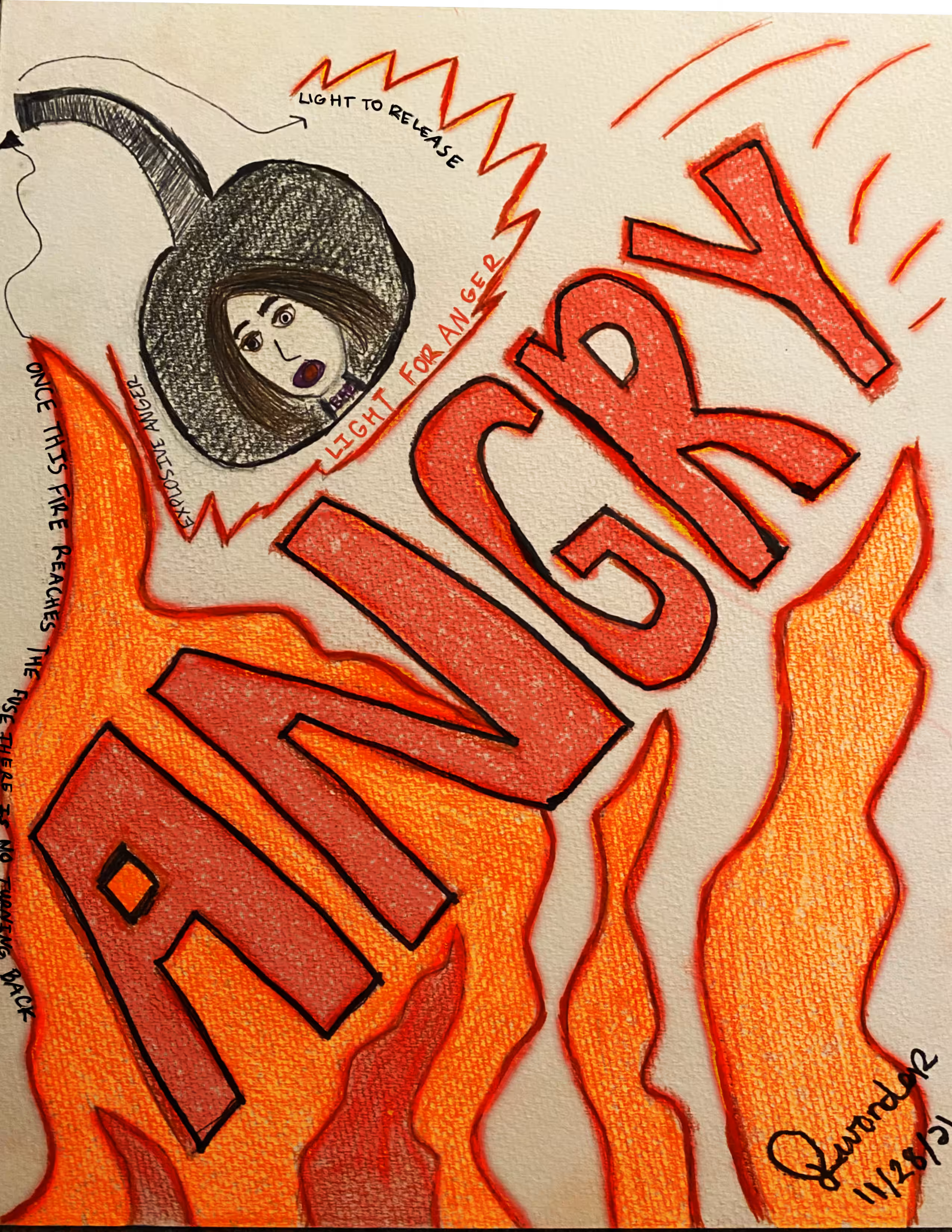 day 16 - emotion wheel 