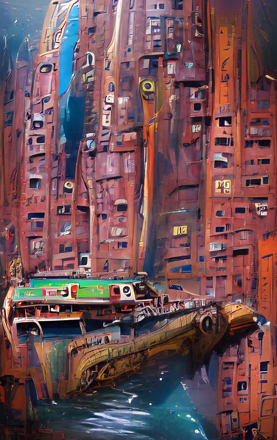 When the Barge Runs Aground No. 1
