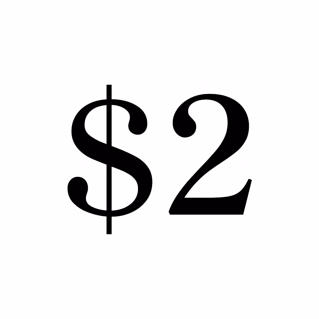 $2