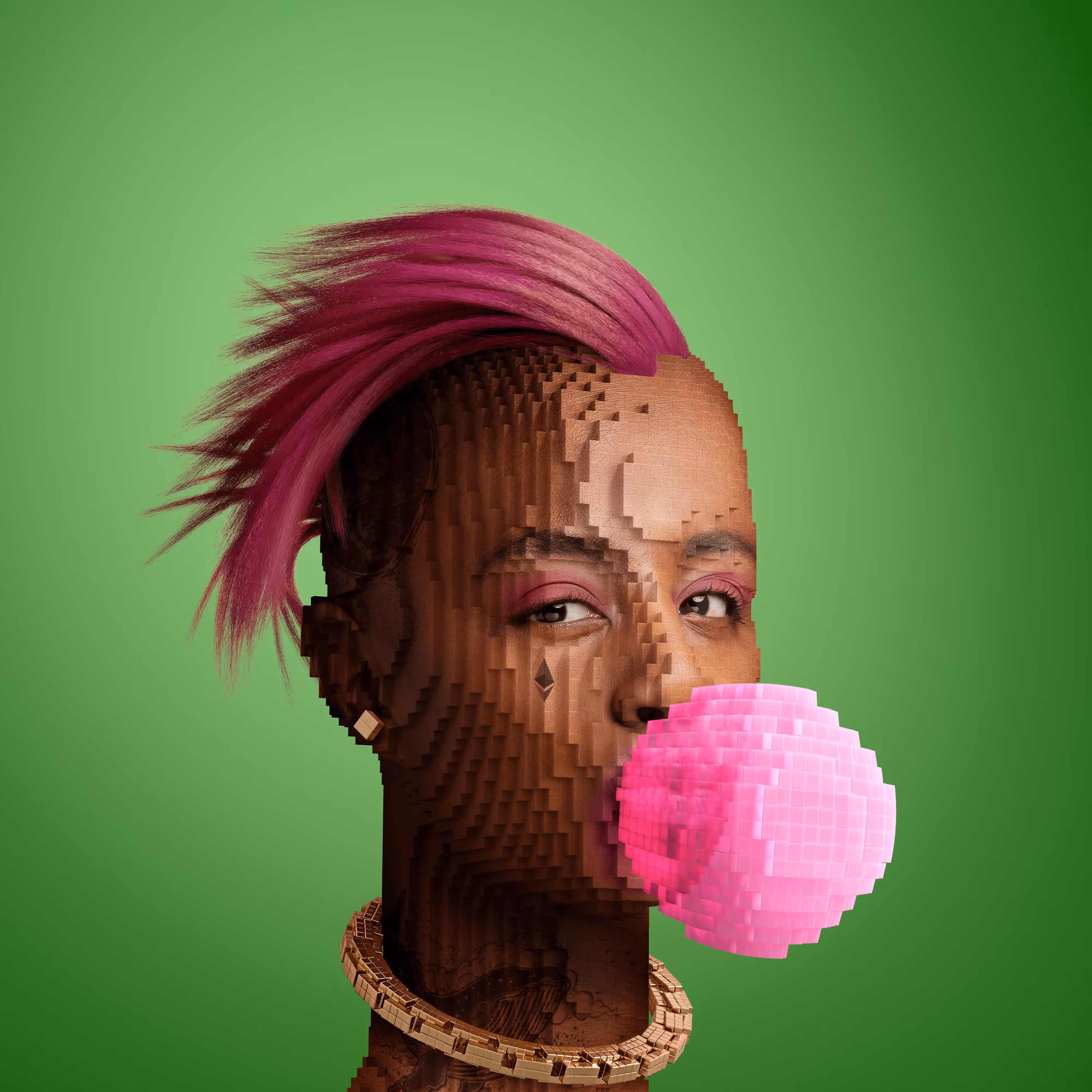 Block Head Punk 099
