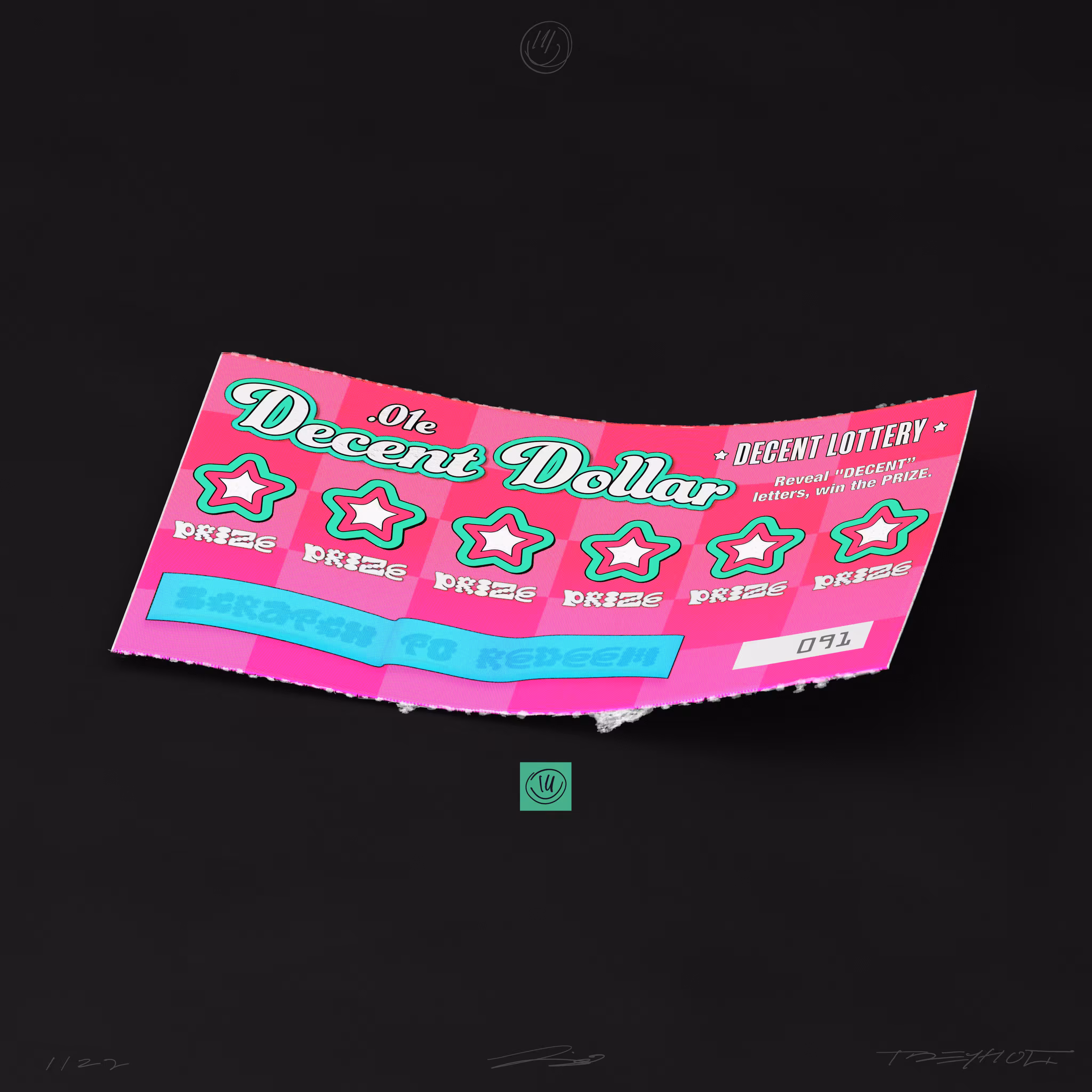 Decent Lottery Ticket 091