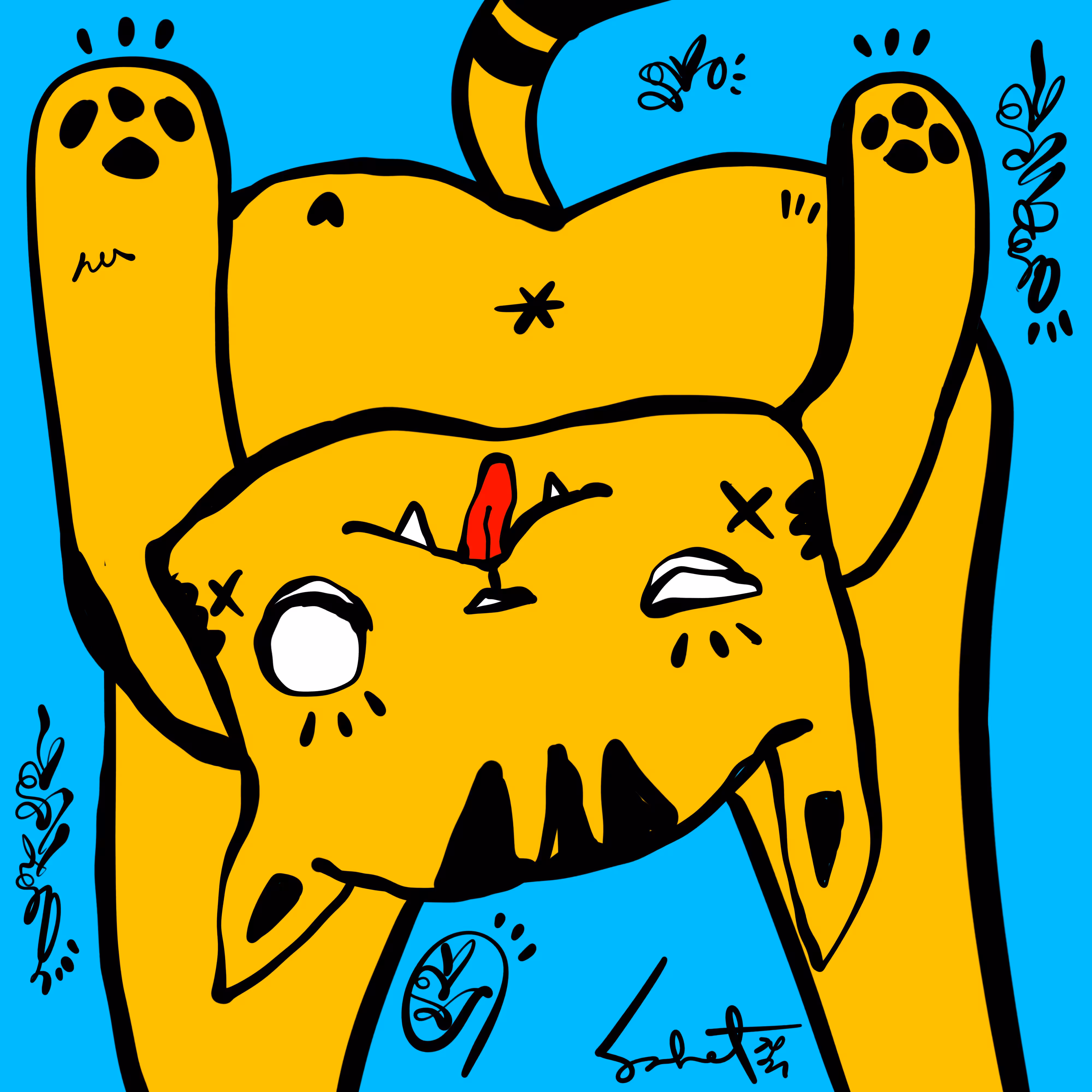 Ugly Kitties by Sabet #54