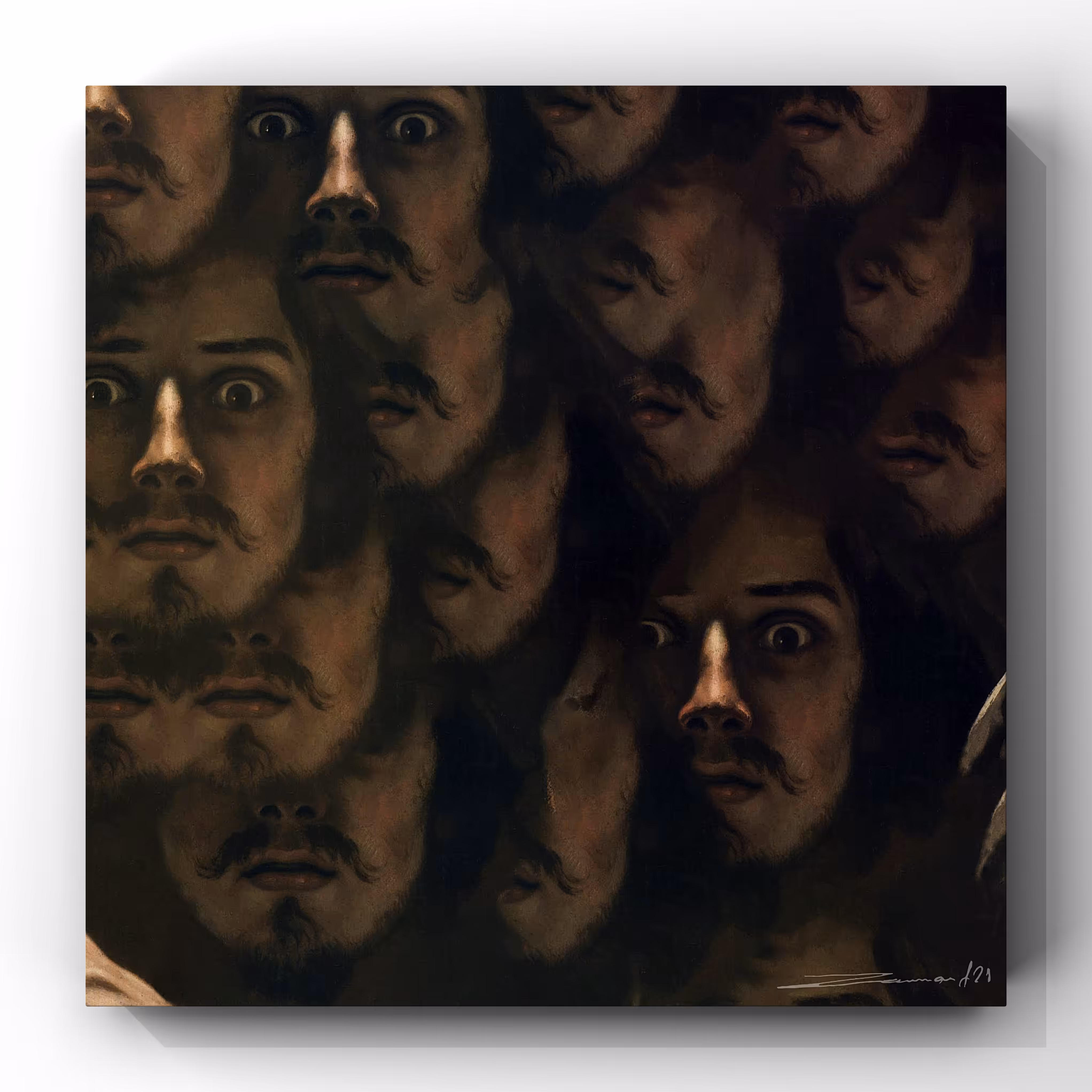 Gustave Courbet's The Desperate Man by Zaam