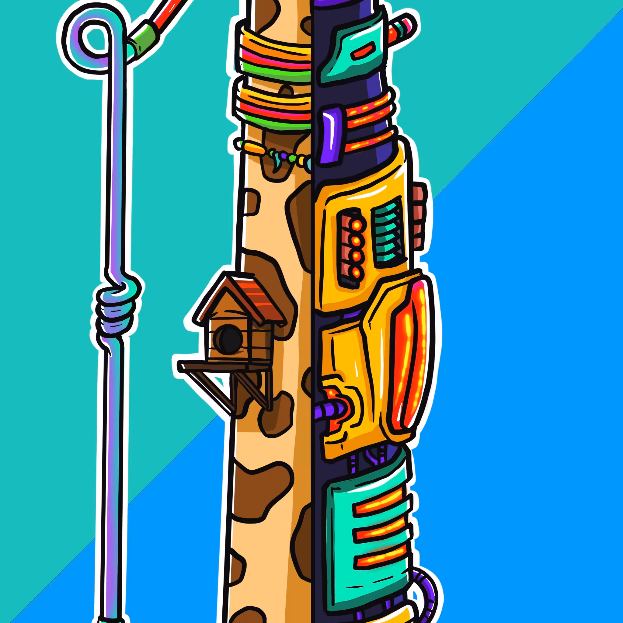 Giraffe / Cyborg#2 (Epic)