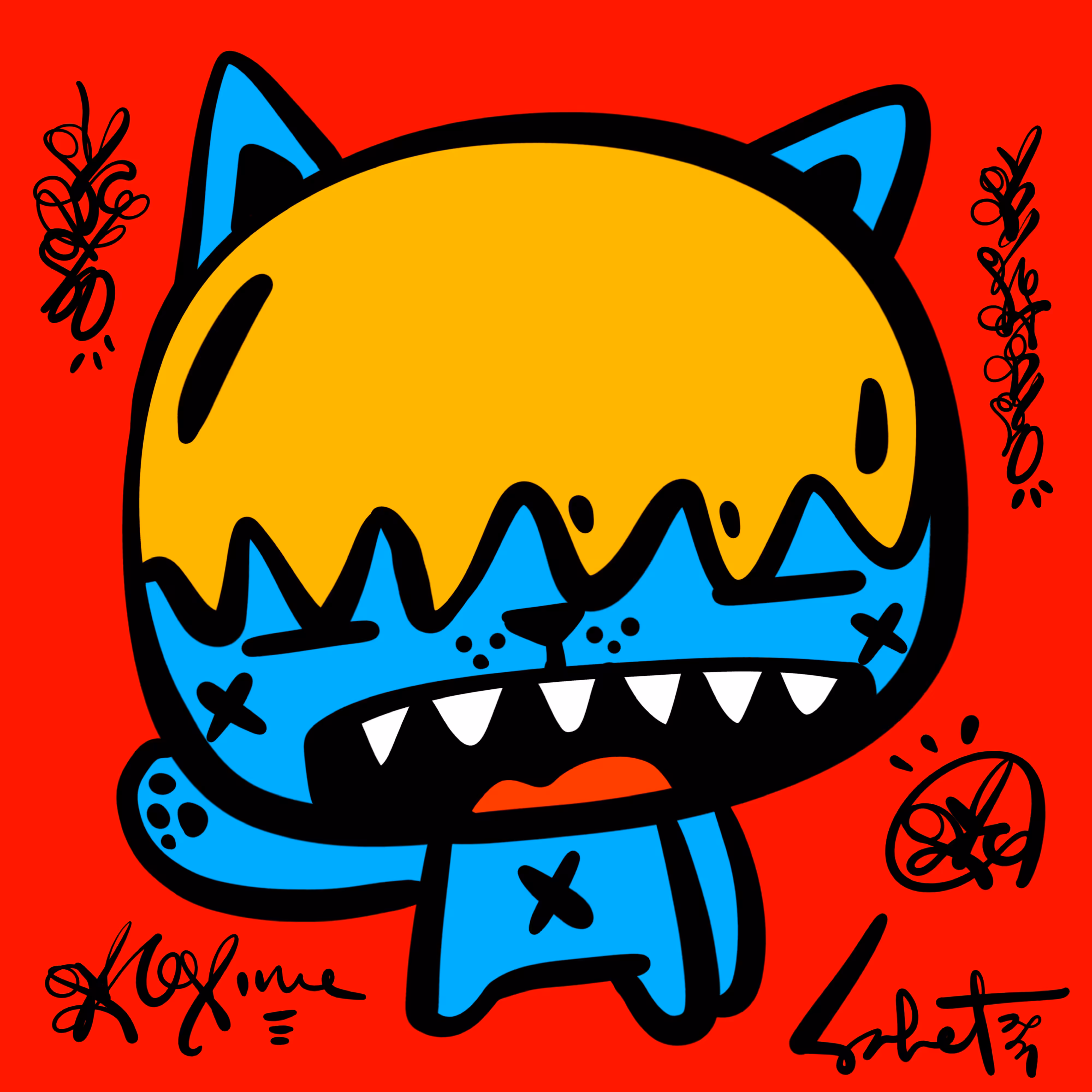 Ugly Kitties by Sabet #179