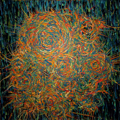 Polluted Sunflowers #7