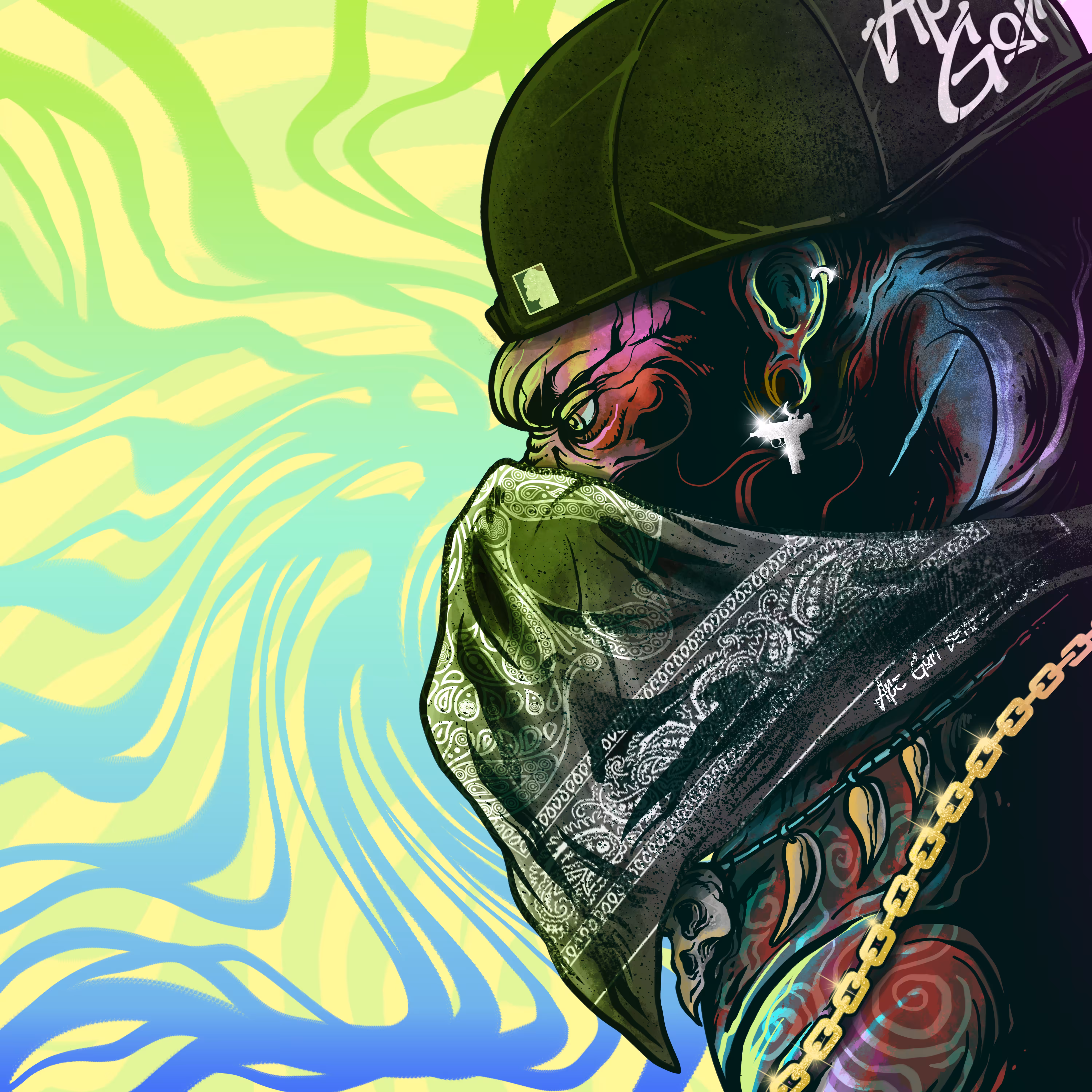 ape gorigori series "GANGSTA"