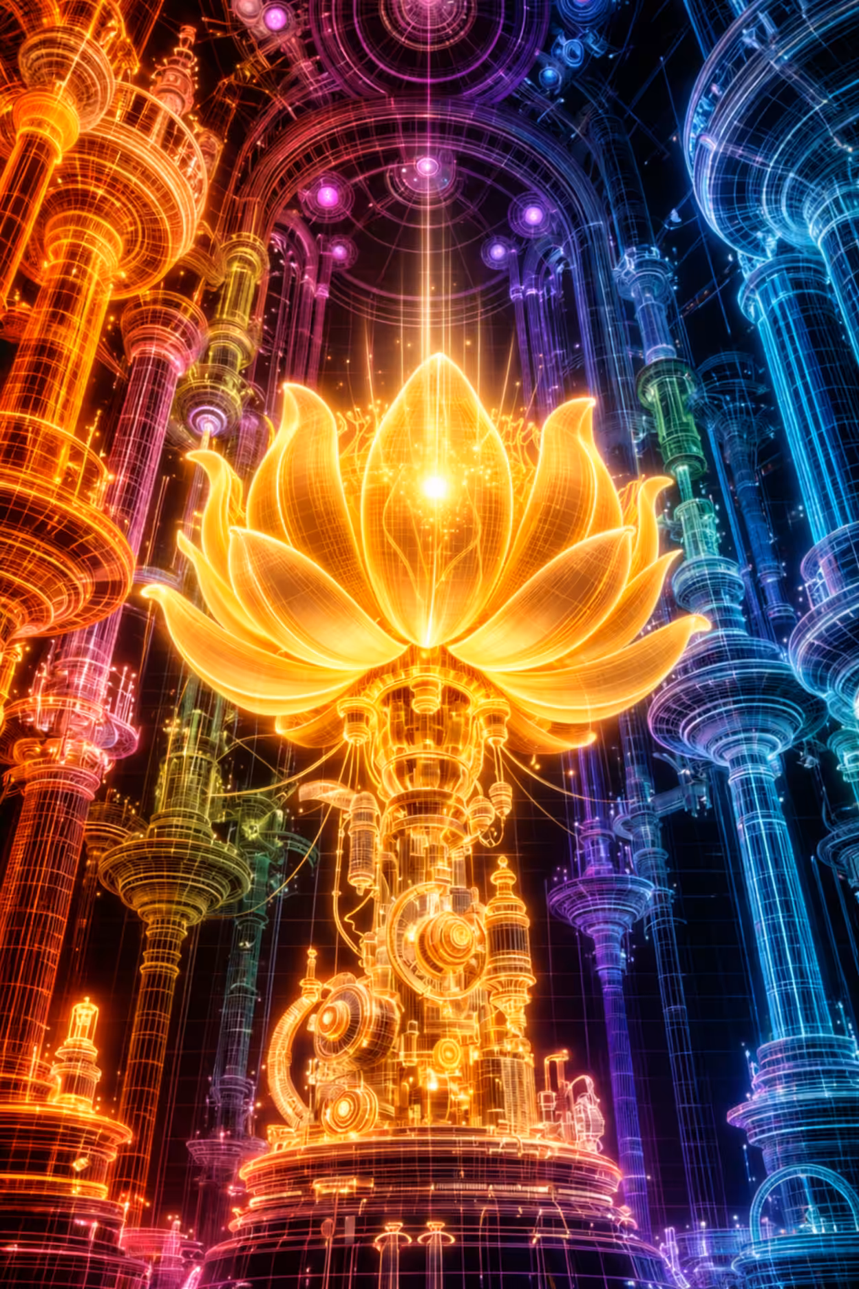 Flor do Lótus — Cybernetic Temple: Flor do Lótus XXI — Chapter II: Steampunk Lotus