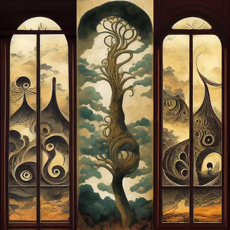 AI Dark Garden #13